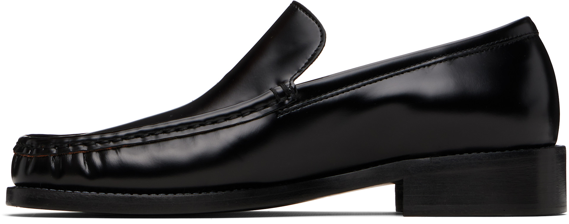 Acne Studios - Flâneurs noirs en cuir
