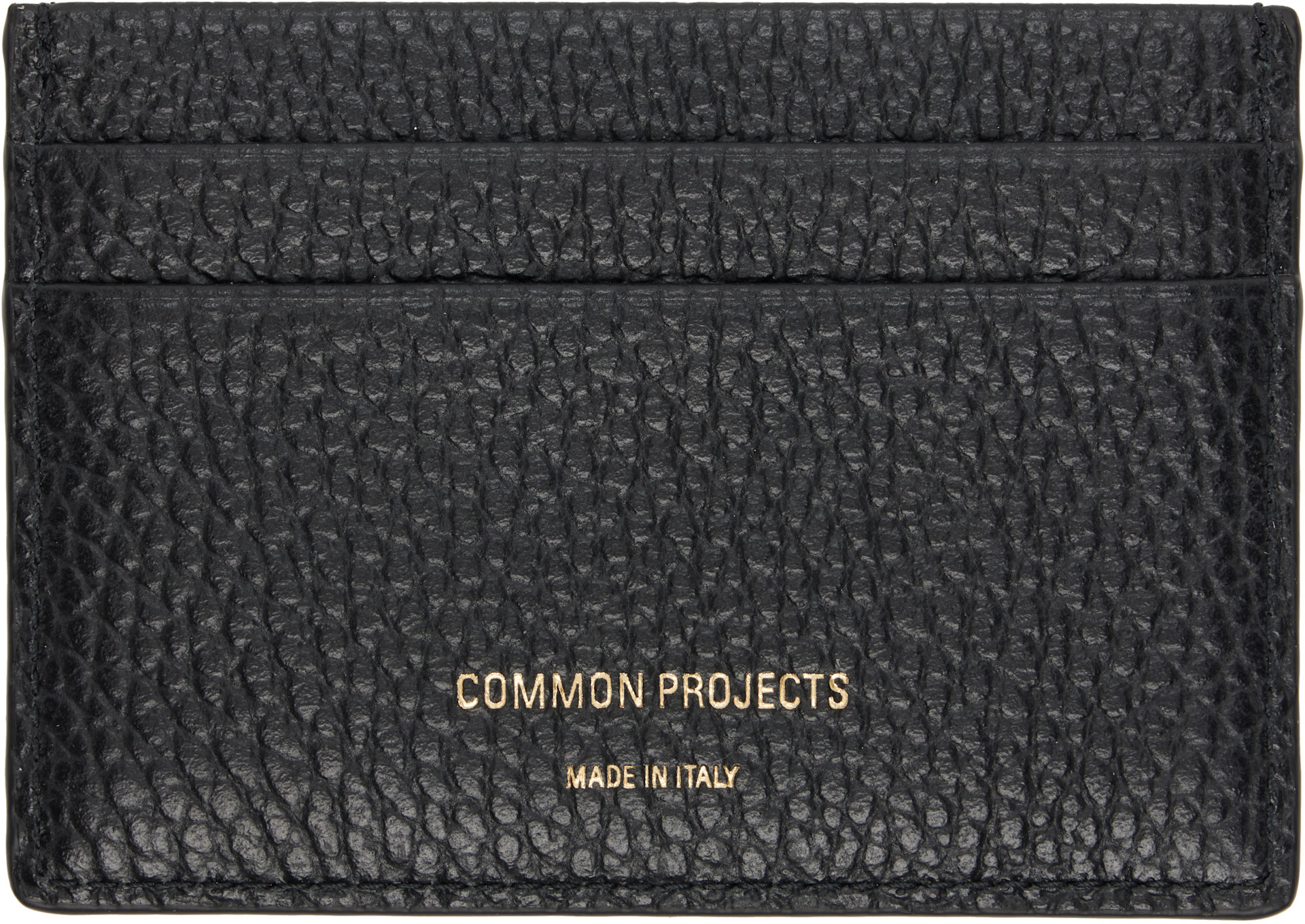 Common Projects - ブラック Multi カードケース