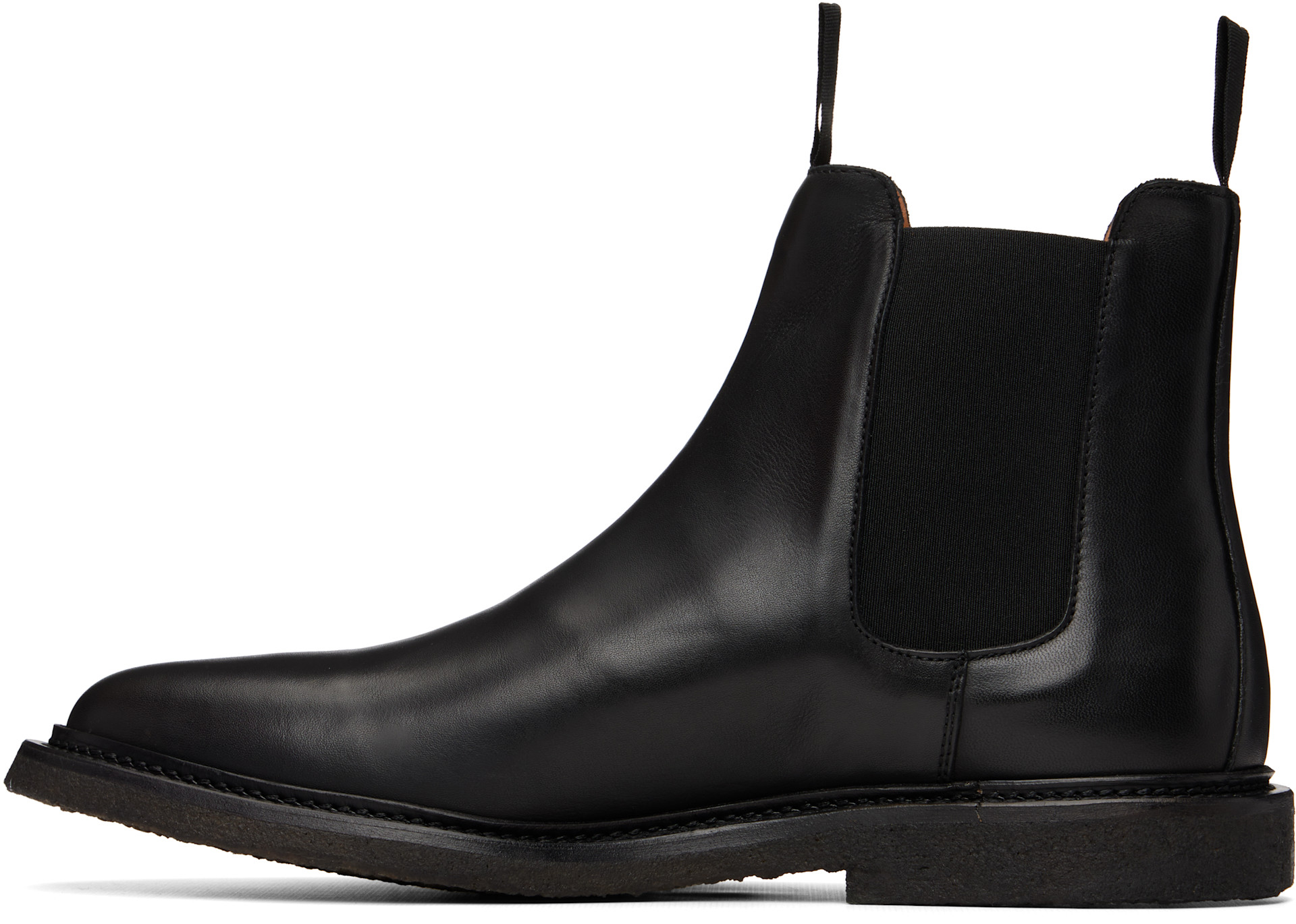 Common Projects - ブラック レザー チェルシーブーツ