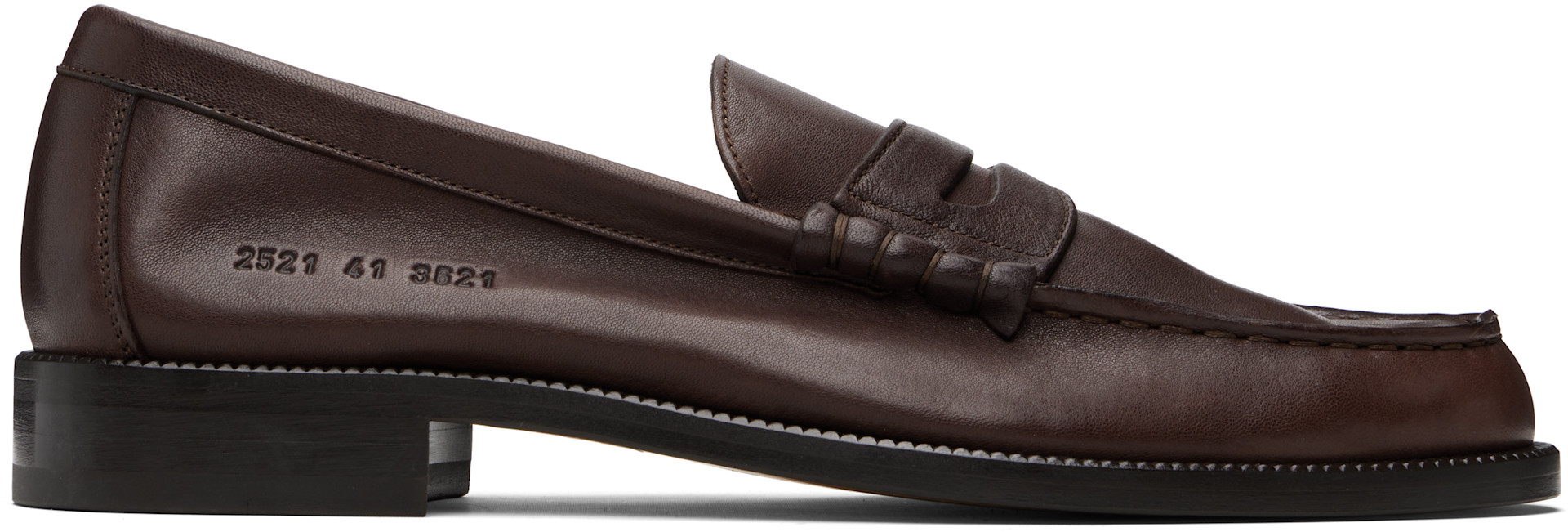 Common Projects - Brown Soft Loafers