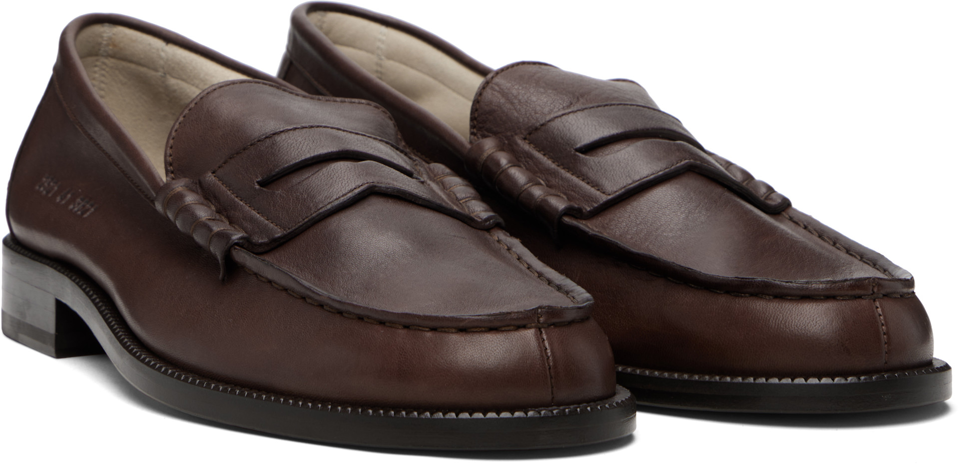 Common Projects - Brown Soft Loafers