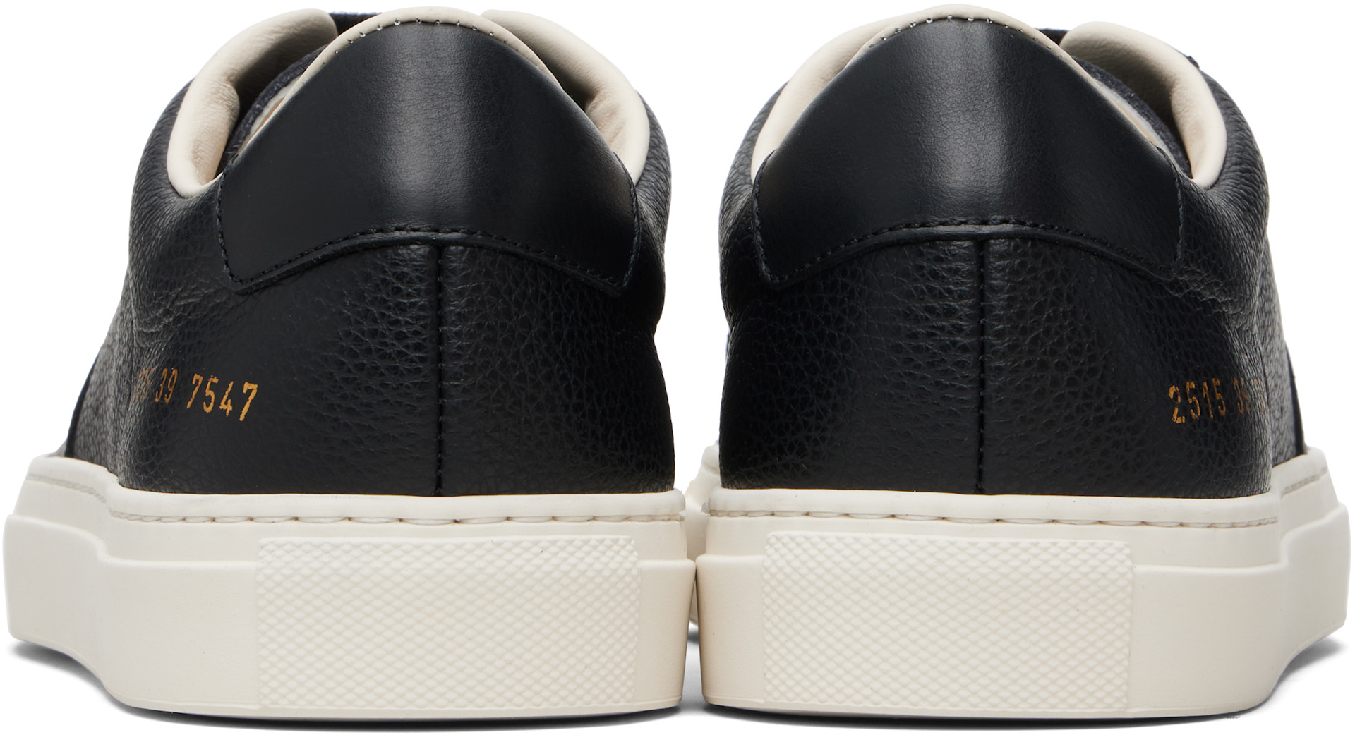 Common Projects - 블랙 비볼 듀오 스니커즈