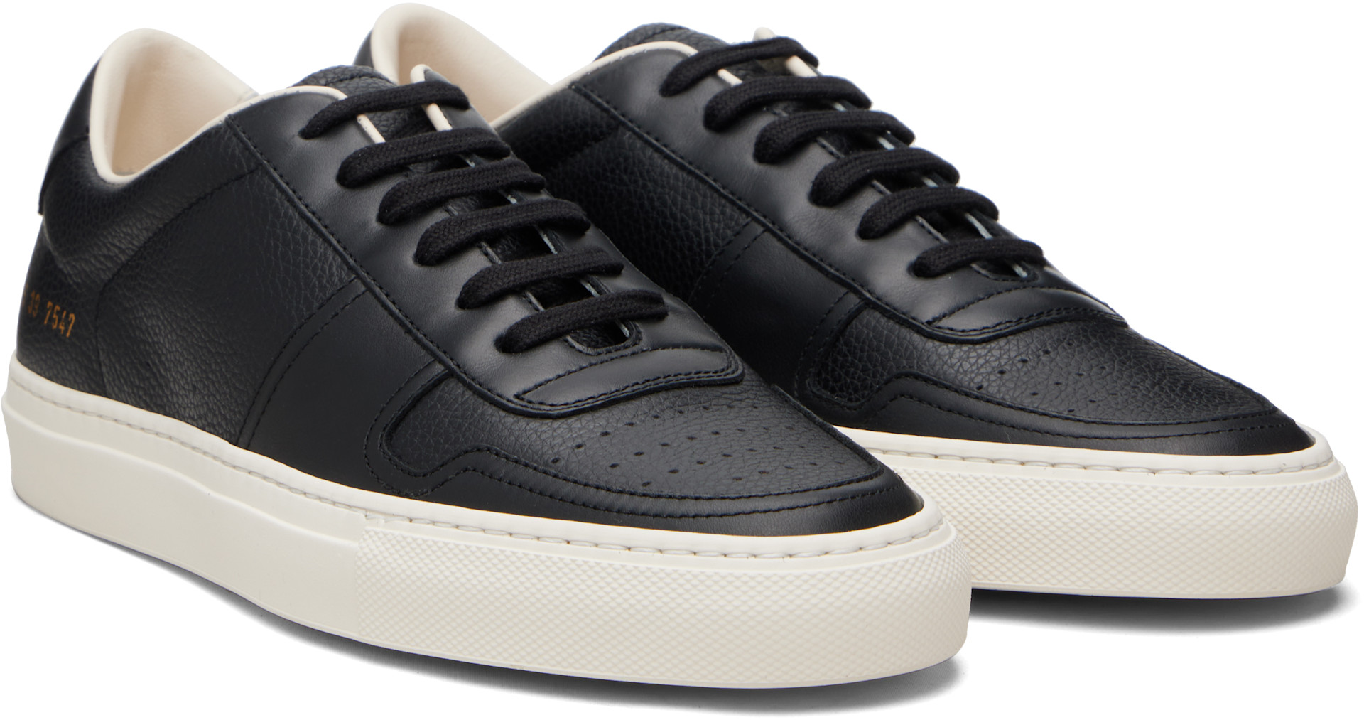 Common Projects - 블랙 비볼 듀오 스니커즈