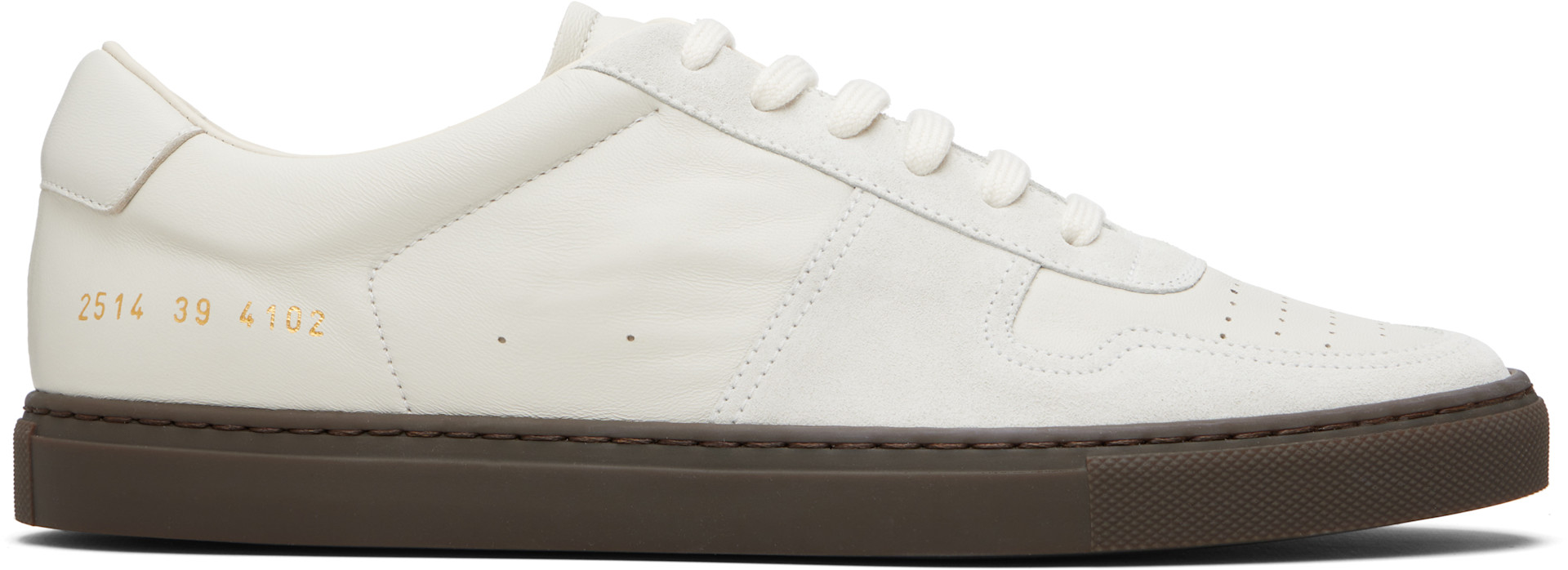 Common Projects - 오프 화이트 비볼 슬림 스니커즈