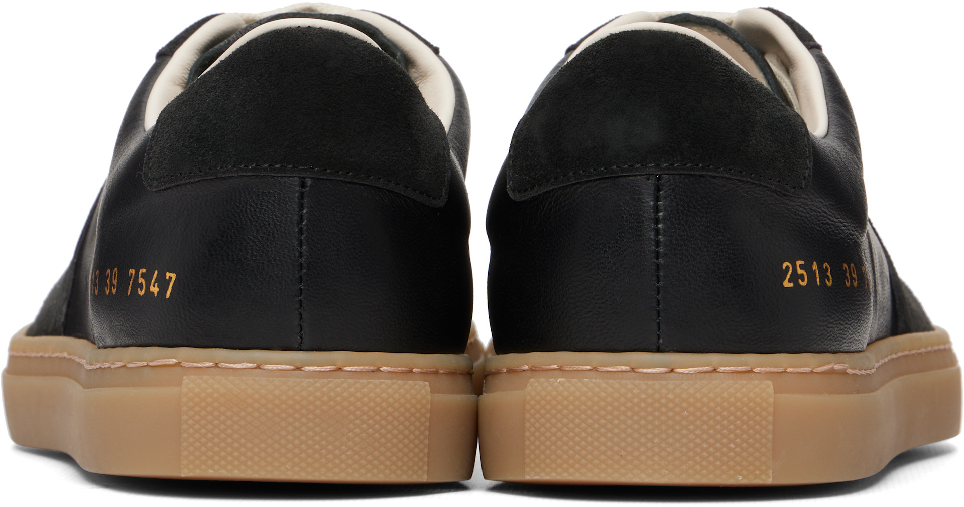 Common Projects - 블랙 비볼 슬림 스니커즈