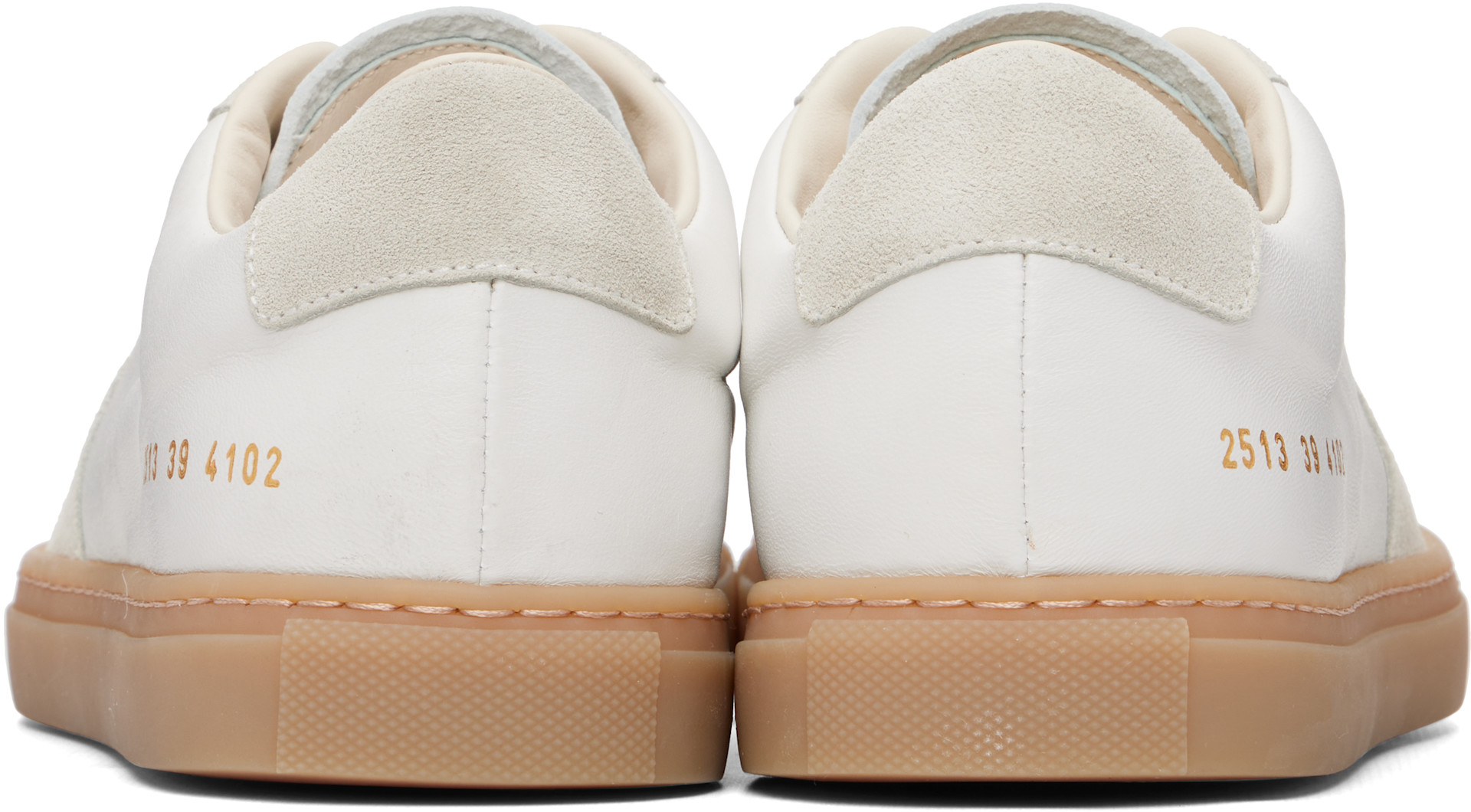 Common Projects - Off-White BBall Slim Sneakers