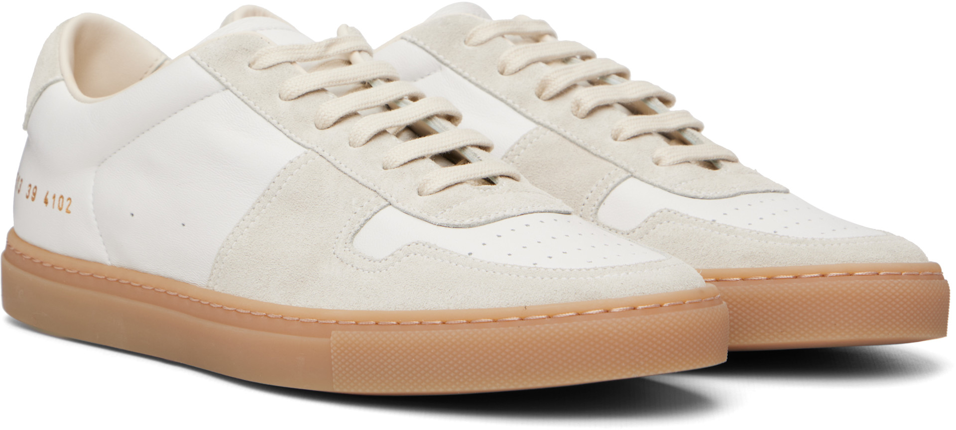 Common Projects - Off-White BBall Slim Sneakers