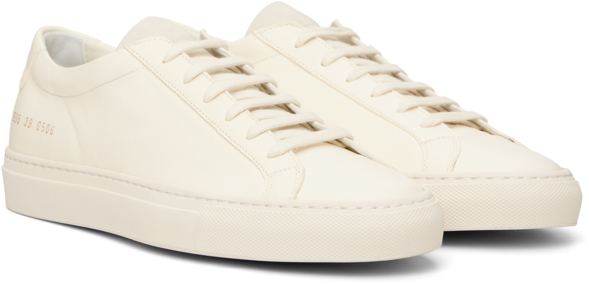 Common Projects - Baskets Achilles Premium blanches