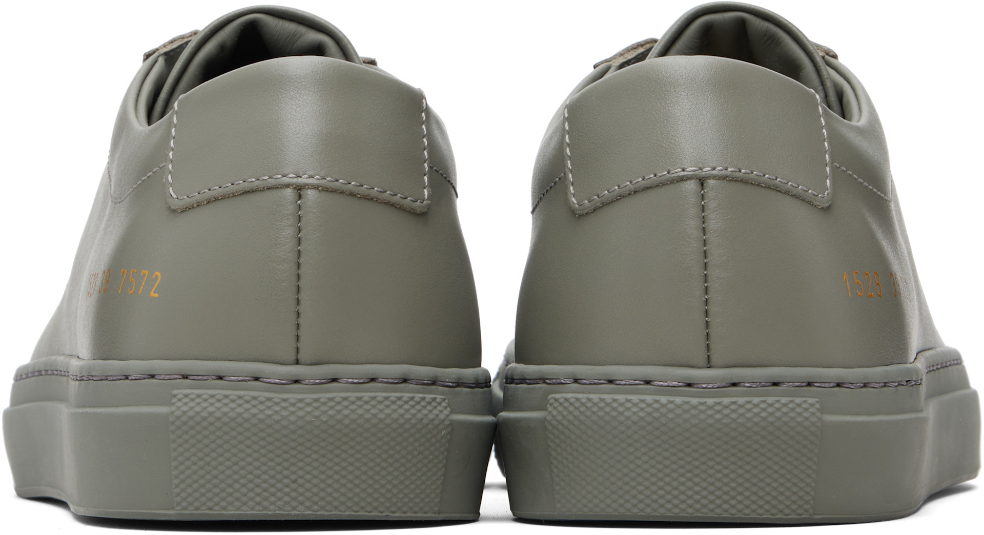 Common Projects: Gray Original Achilles Low Snekaers | SSENSE Common Projects: Gray Original Achilles Low Snekaers | SSENSE