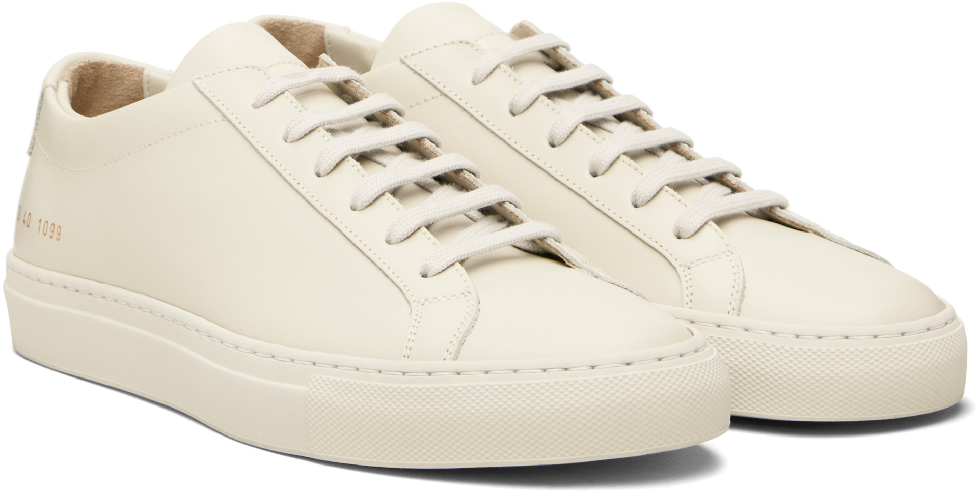 Common Projects: オフホワイト Original Achilles Low スニーカー