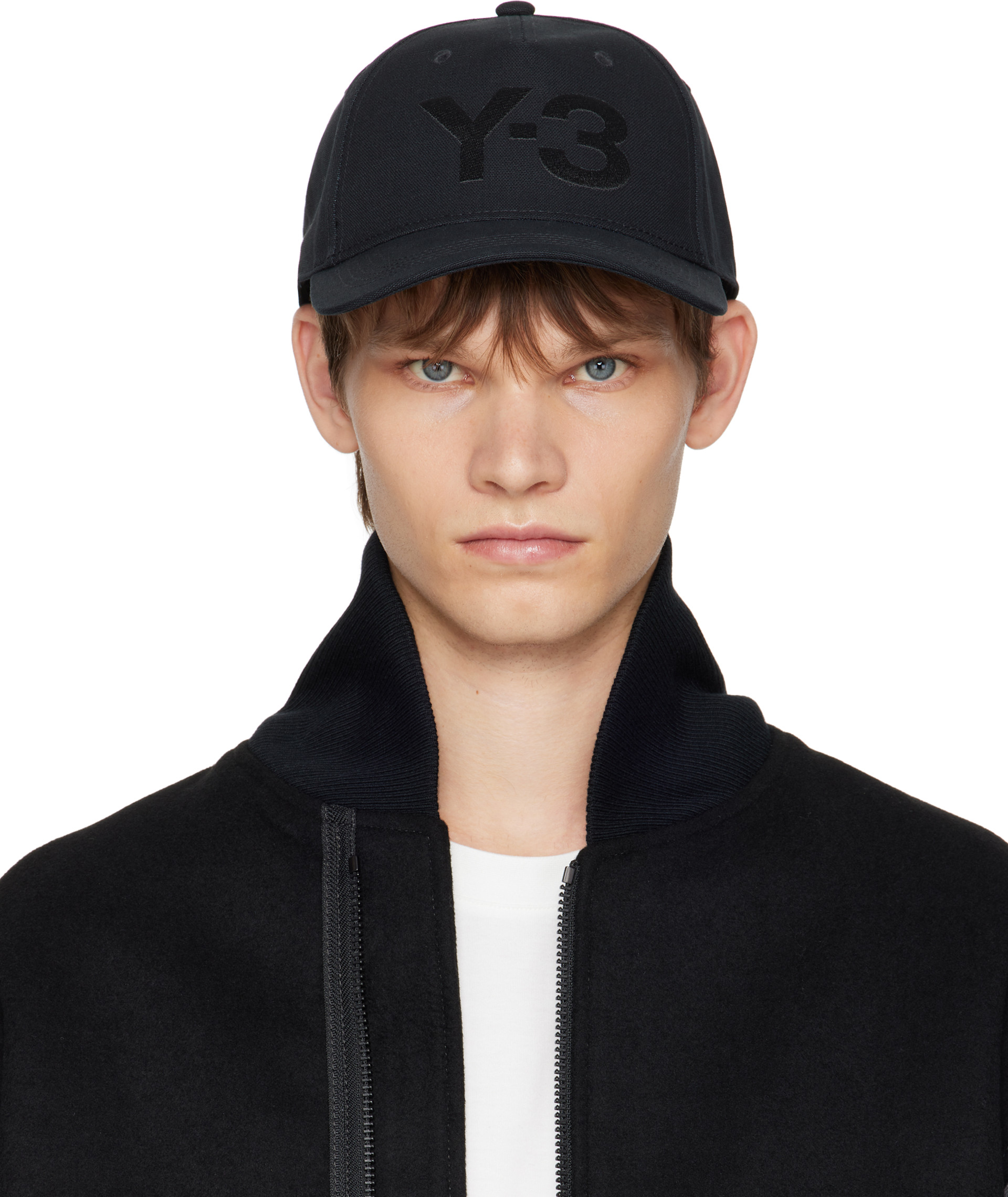 Y-3 - ブラック クラシックロゴ キャップ