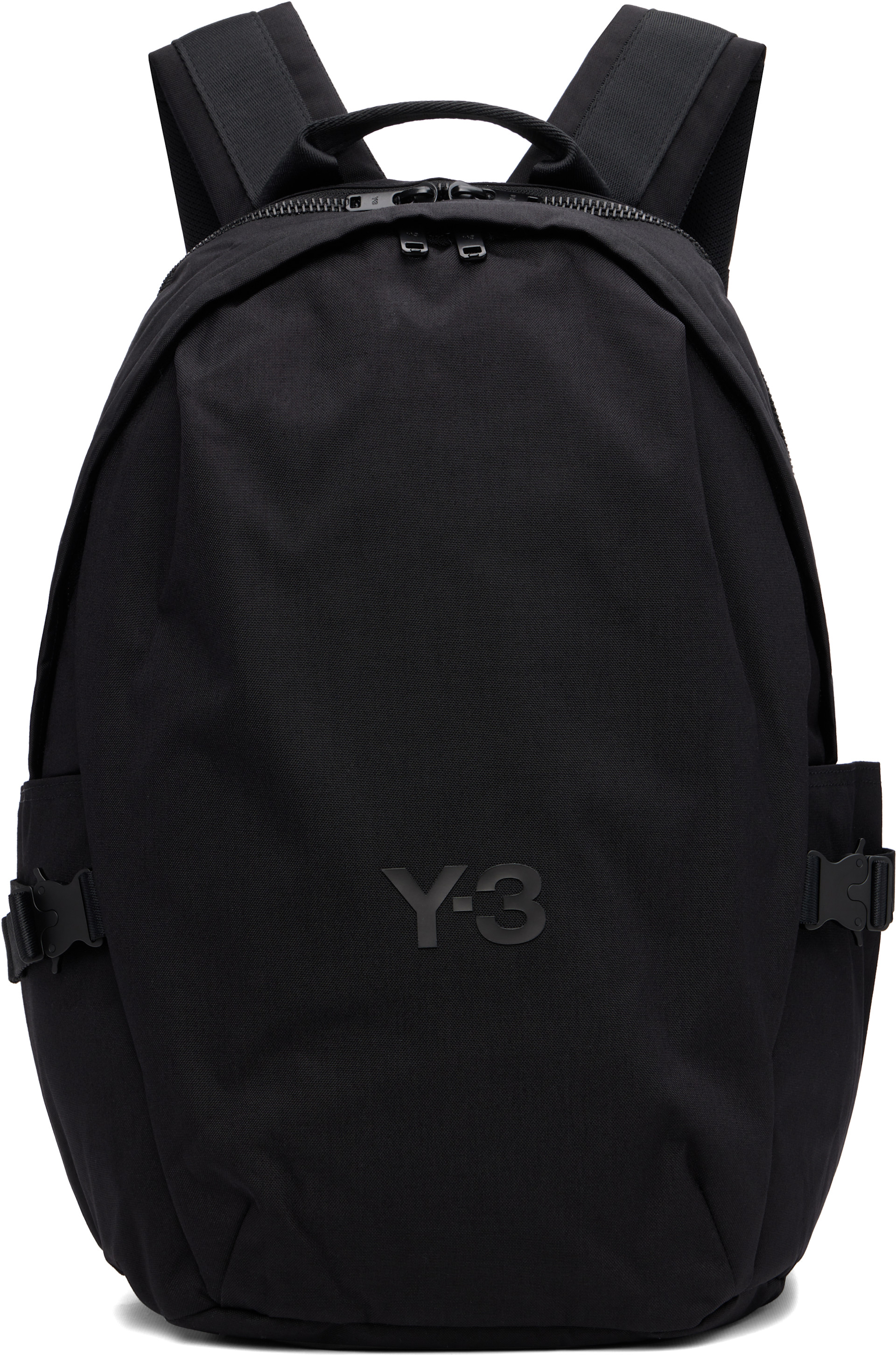 Y-3 - 블랙 스테이플 백팩