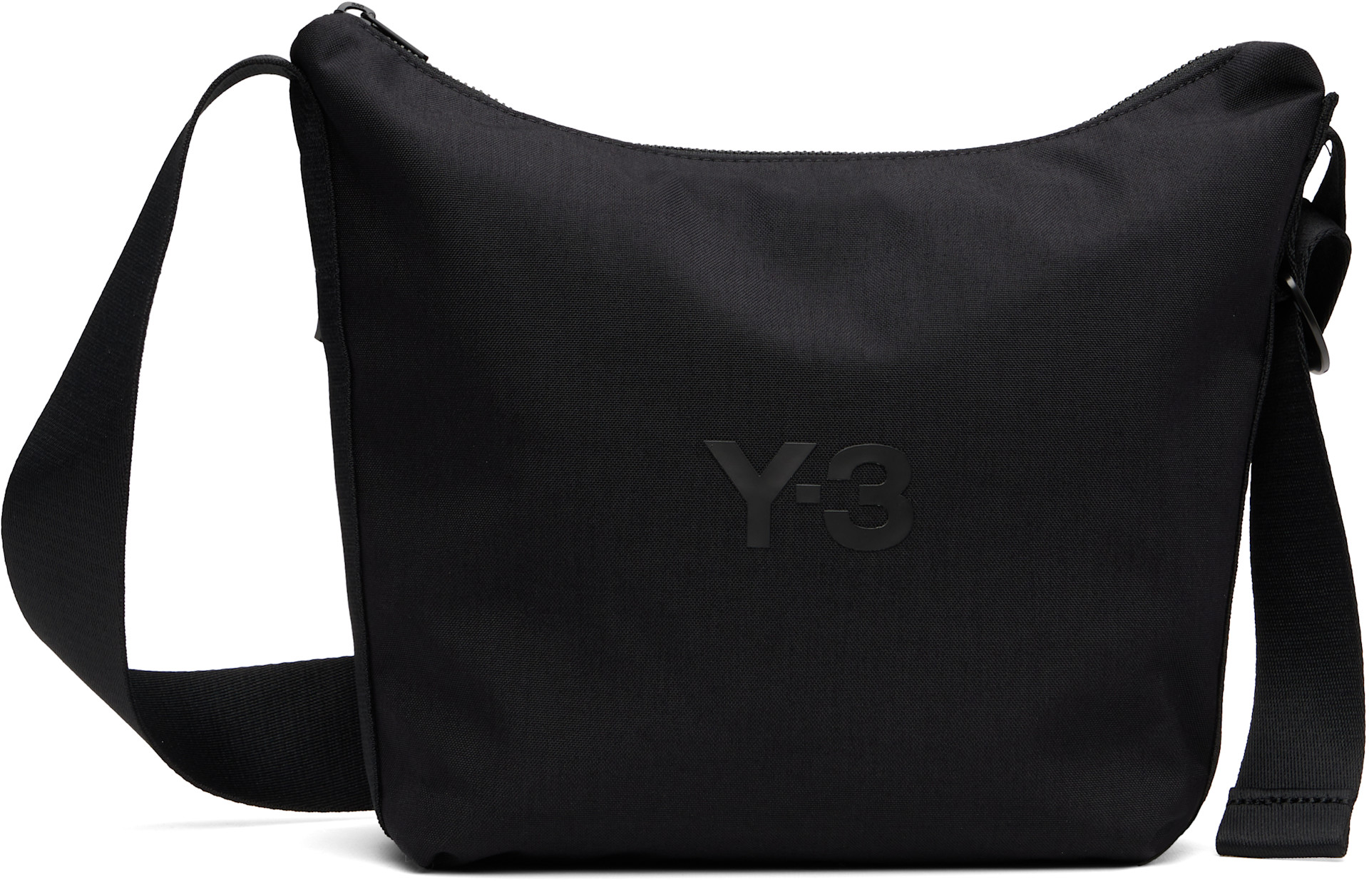 バッグ Y-3 CROSS BODY BAG Y-3: Black Small Crossbody Bag | SSENSE