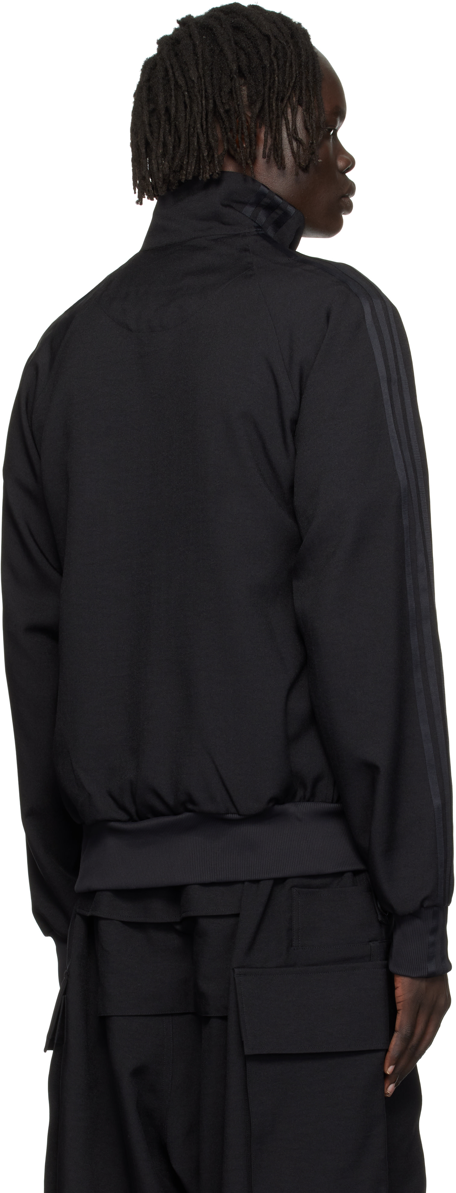 Y-3: ブラック Sport Uniform トラックジャケット | SSENSE 日本