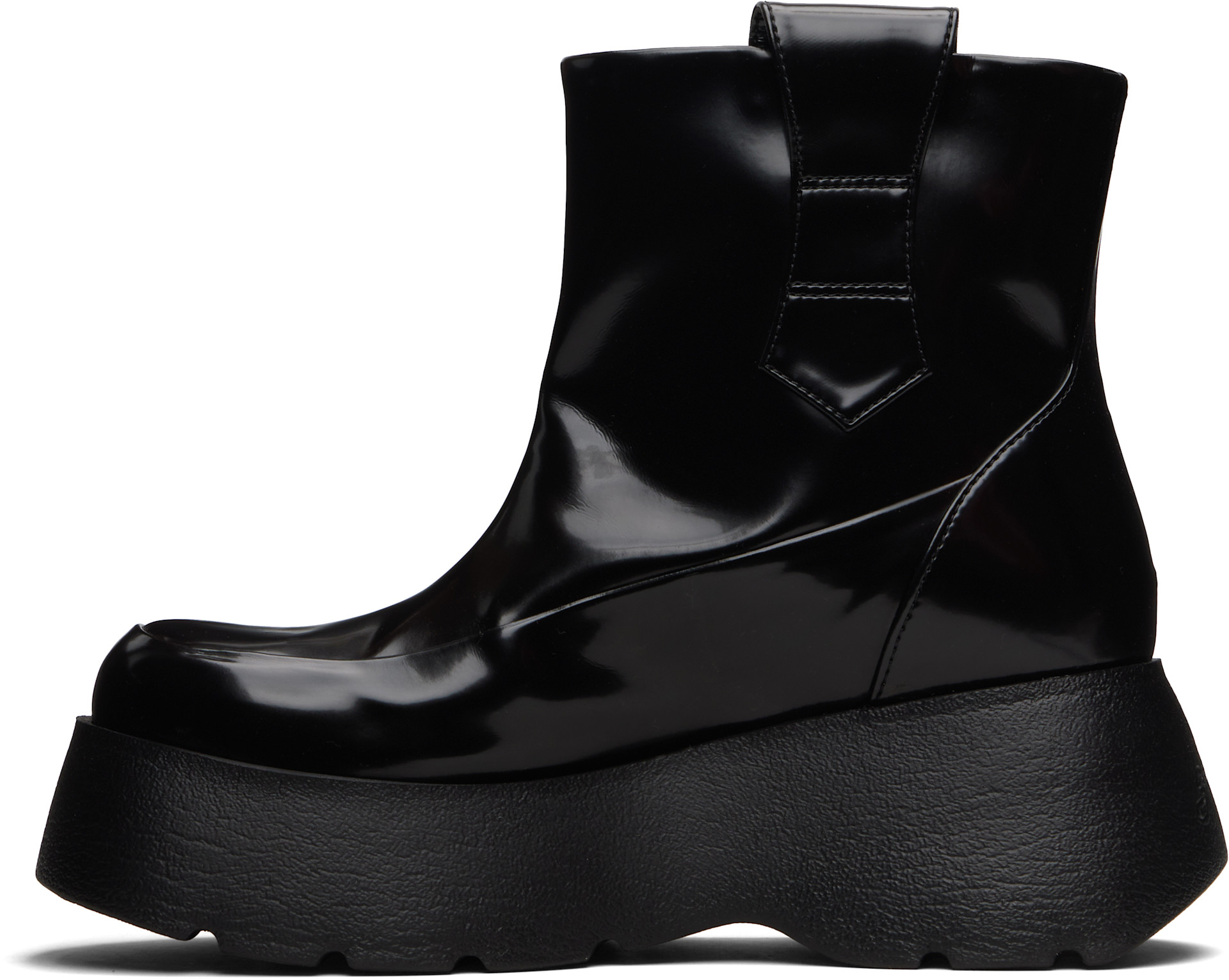 GANNI - Bottes Sue noires à plateforme
