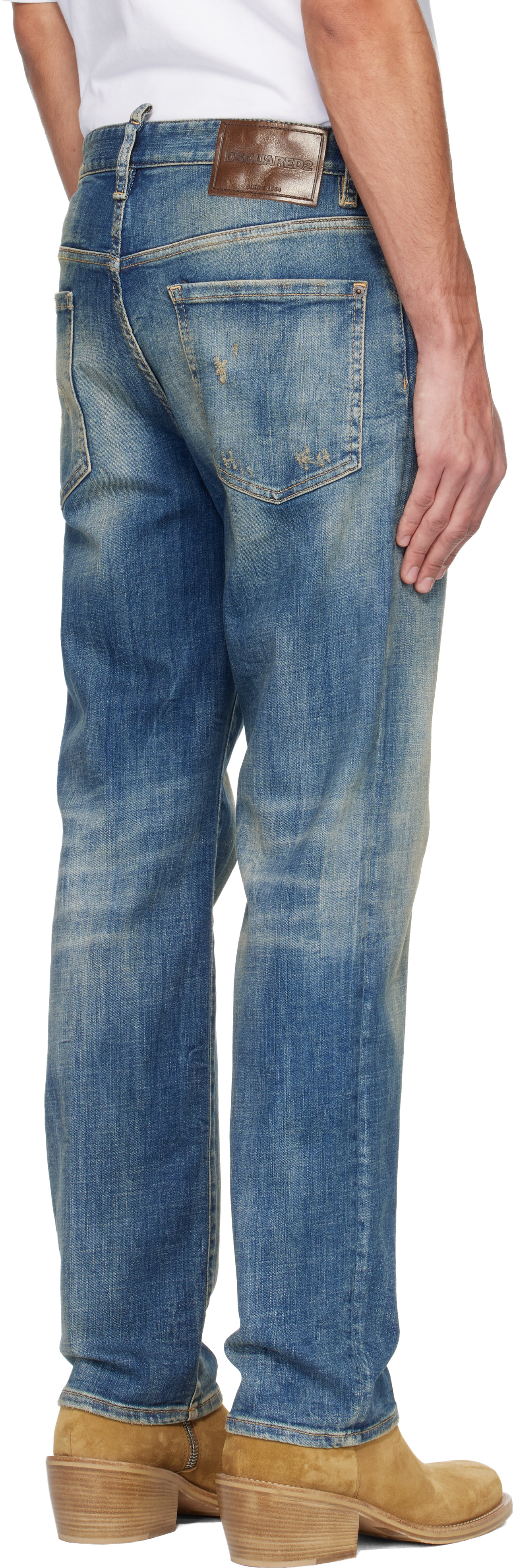 Dsquared2: Blue 642 Jeans | SSENSE