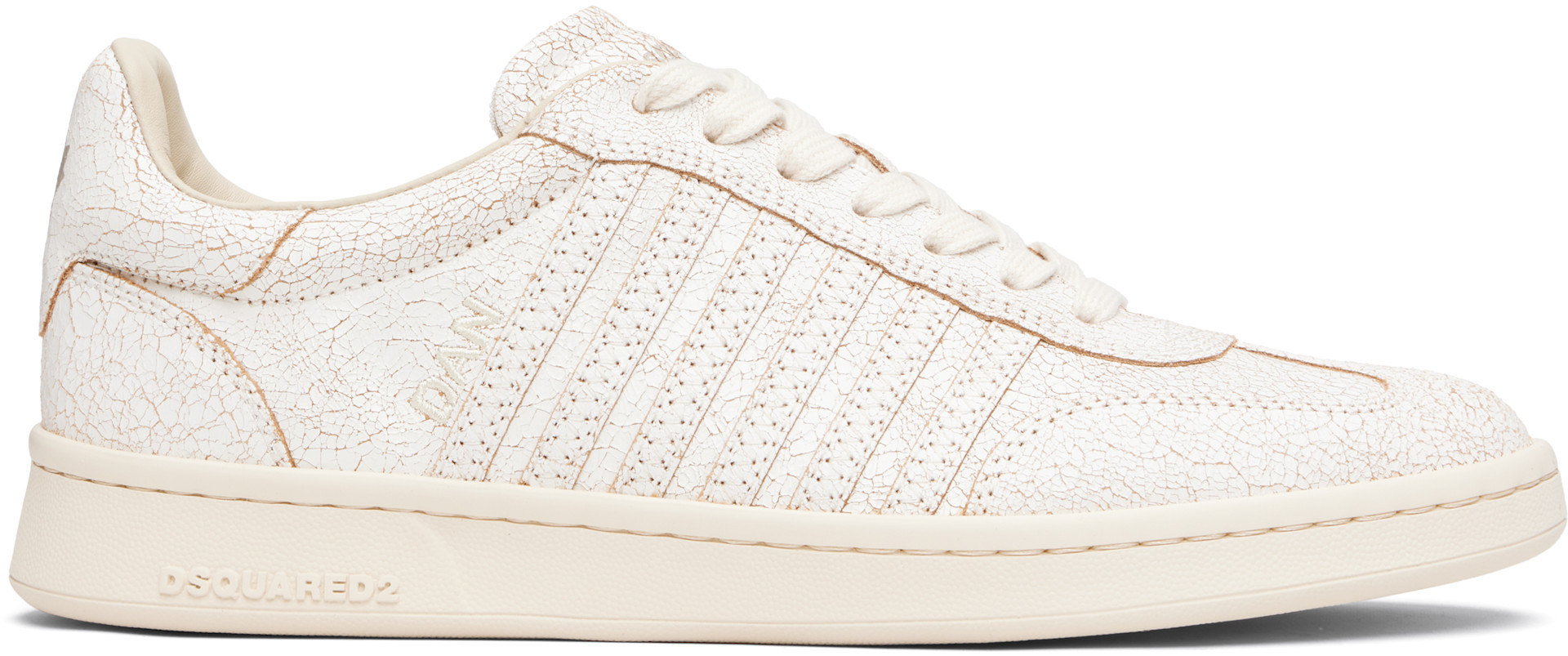 Dsquared2 - Off-White Boxer Sneakers