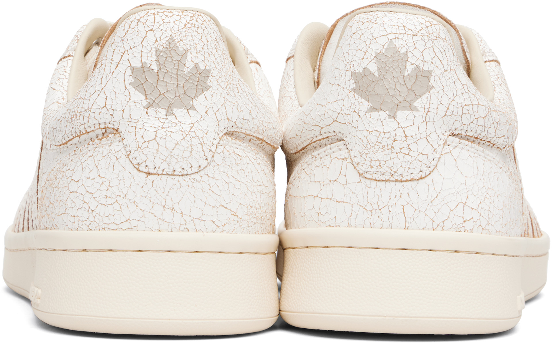 Dsquared2 - Off-White Boxer Sneakers