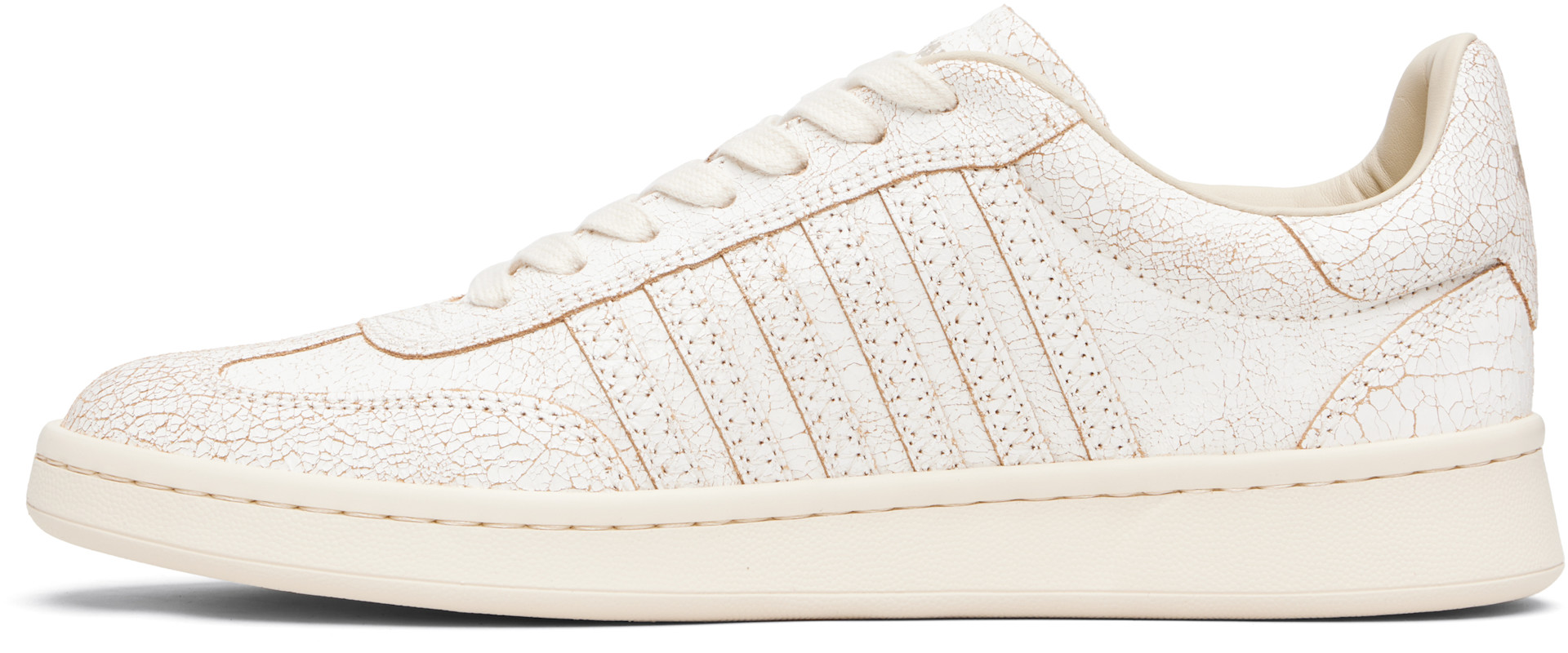 Dsquared2 - Baskets Boxer blanc cassé