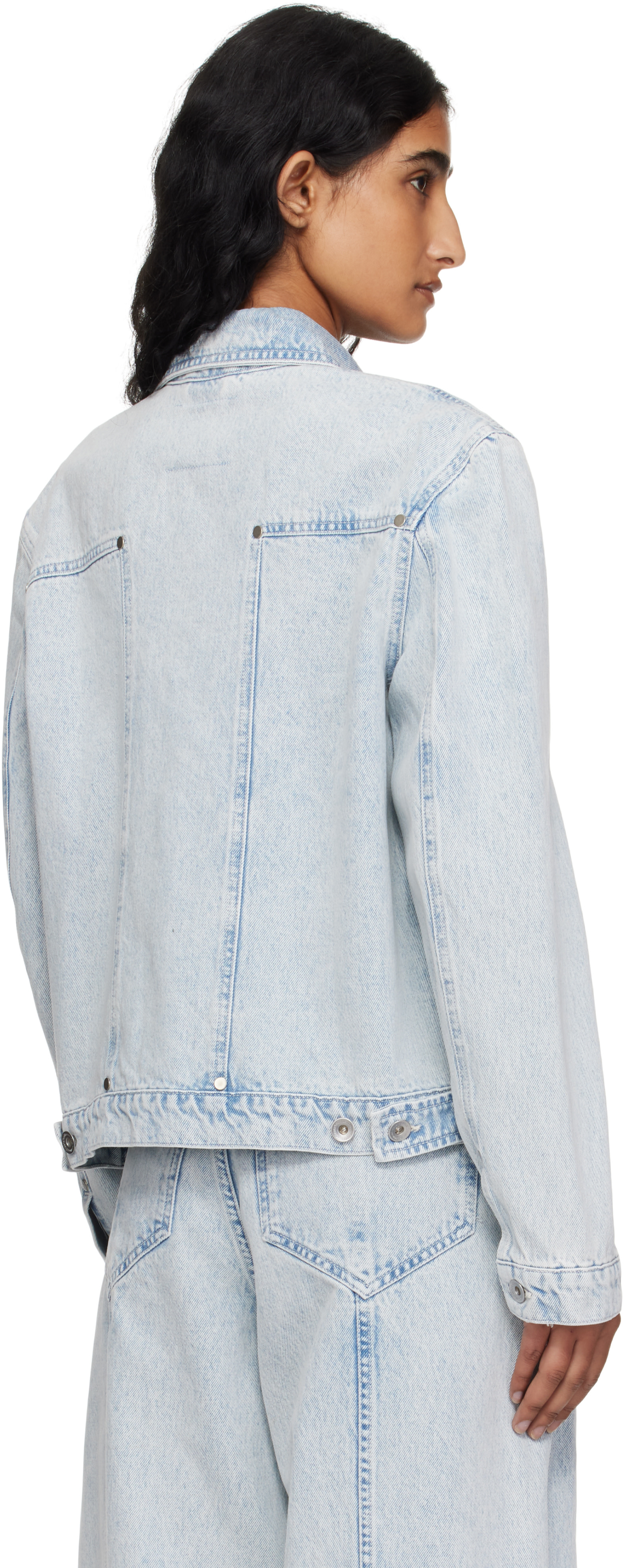 YMC - 블루 로프트 데님 재킷