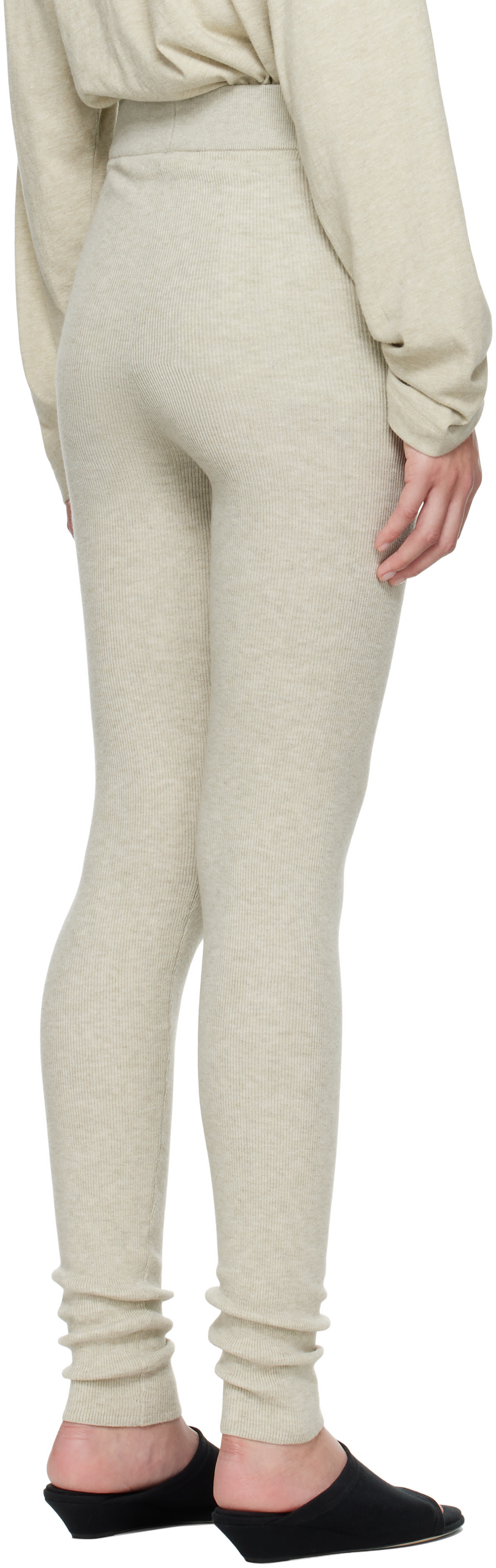 Fear of God ESSENTIALS - ベージュ Soft Rib レギンス