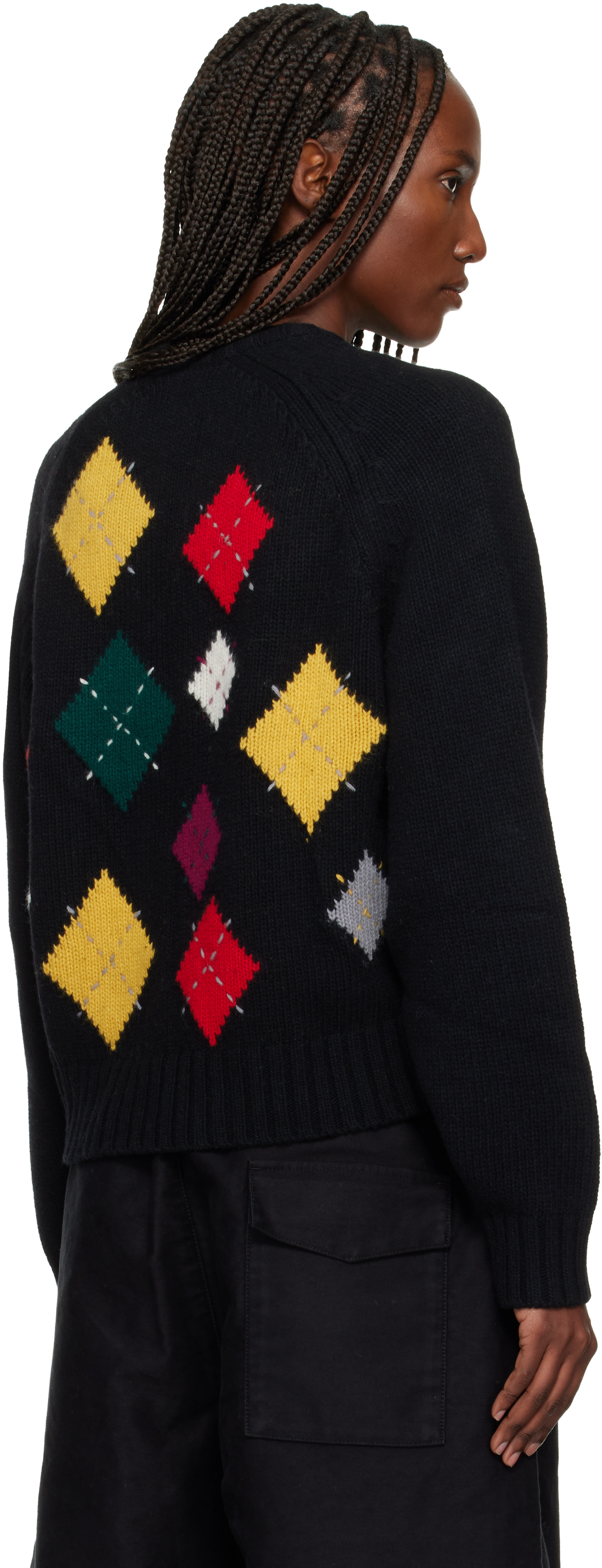 YMC - Cardigan Atomic noir