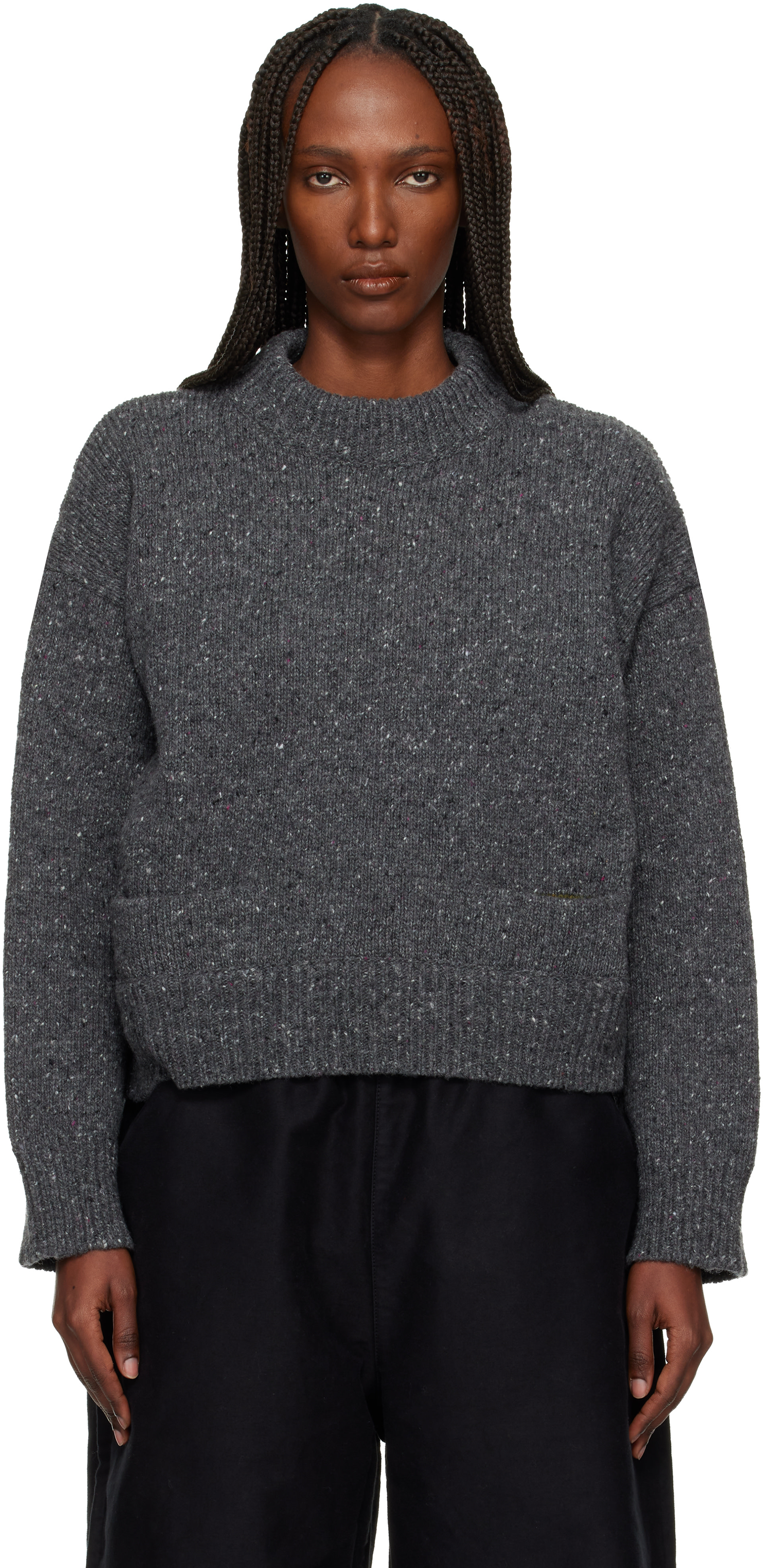 YMC - Pull Bonnie gris