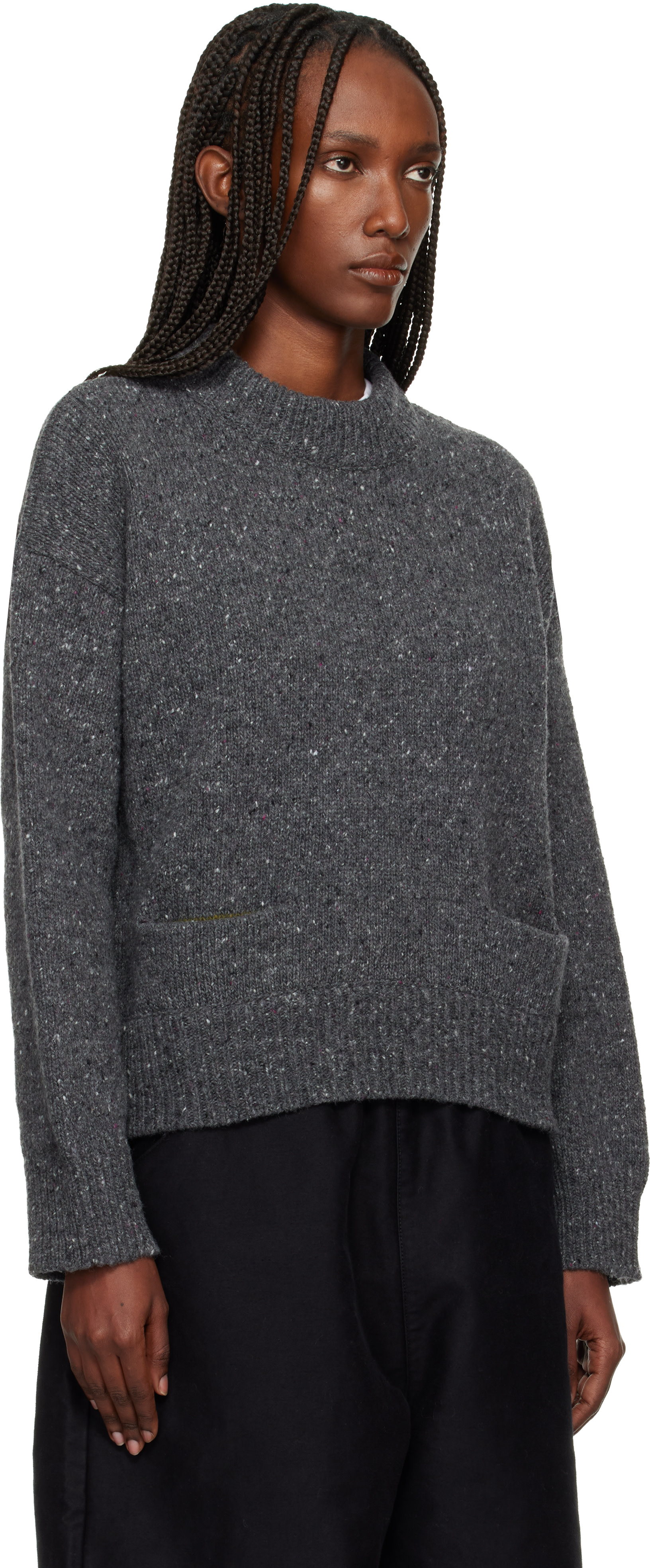 YMC - Pull Bonnie gris