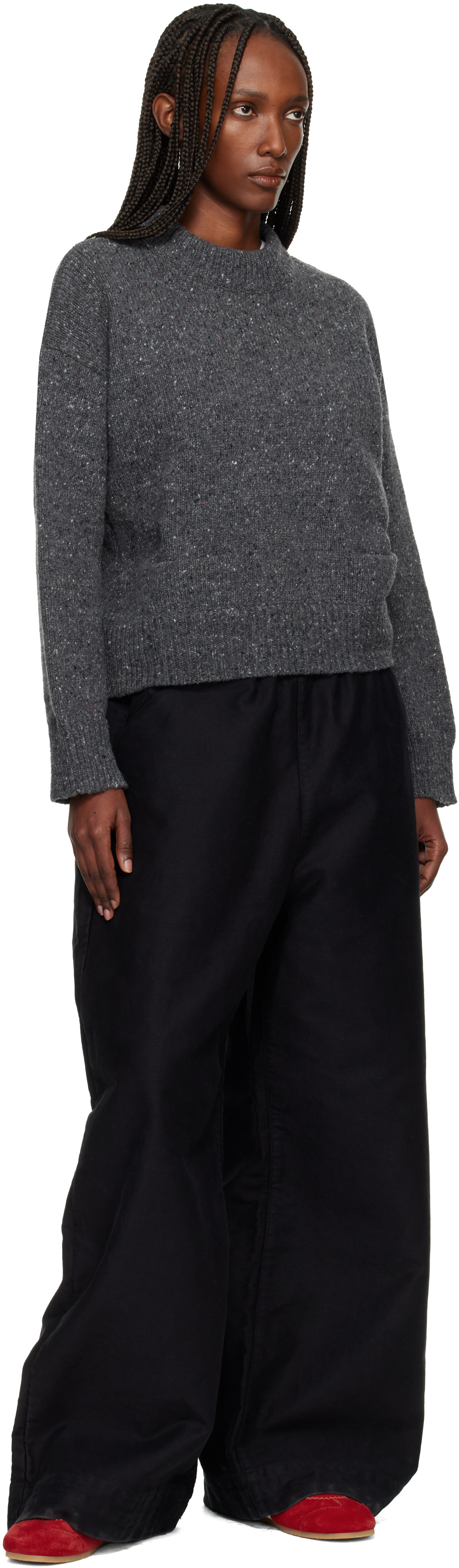 YMC - Pull Bonnie gris