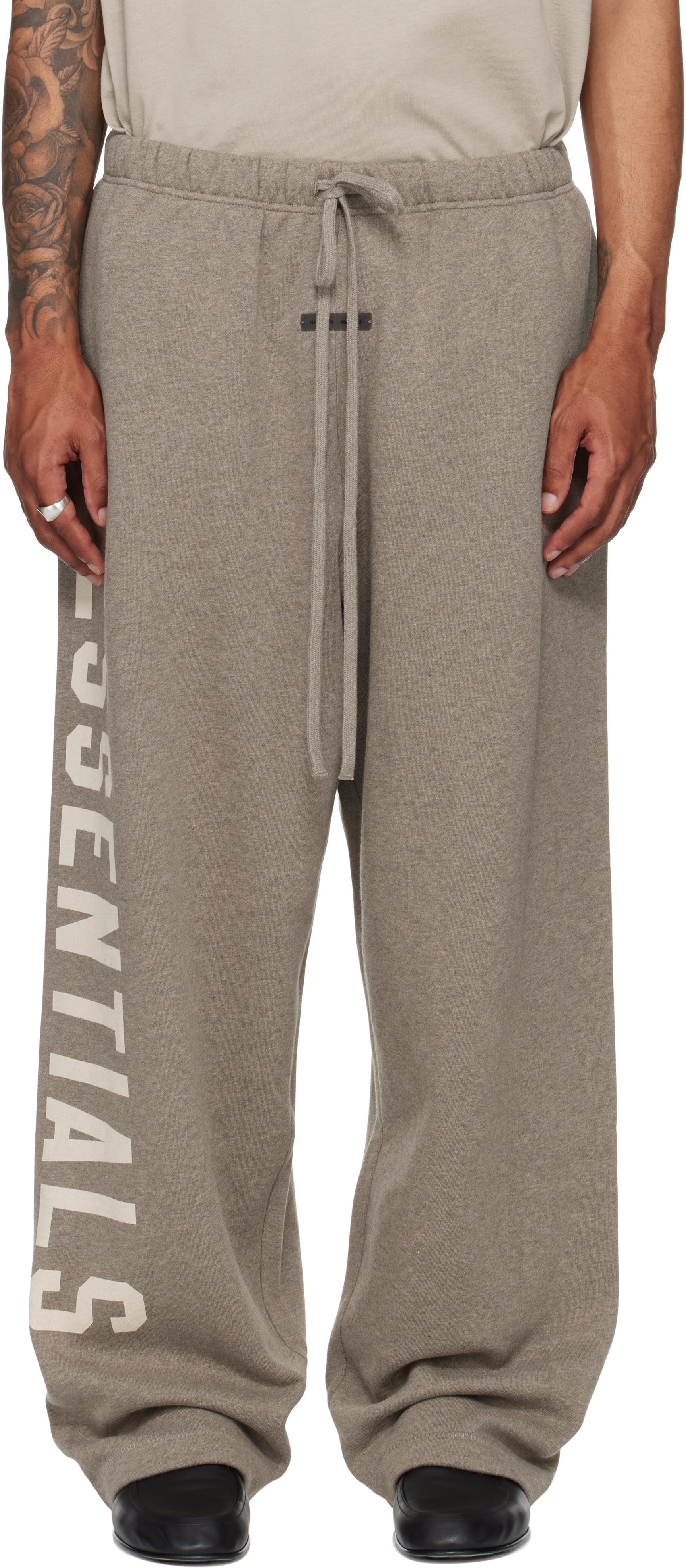 Fear of God ESSENTIALS - Brown Lounge Fleece Sweatpants