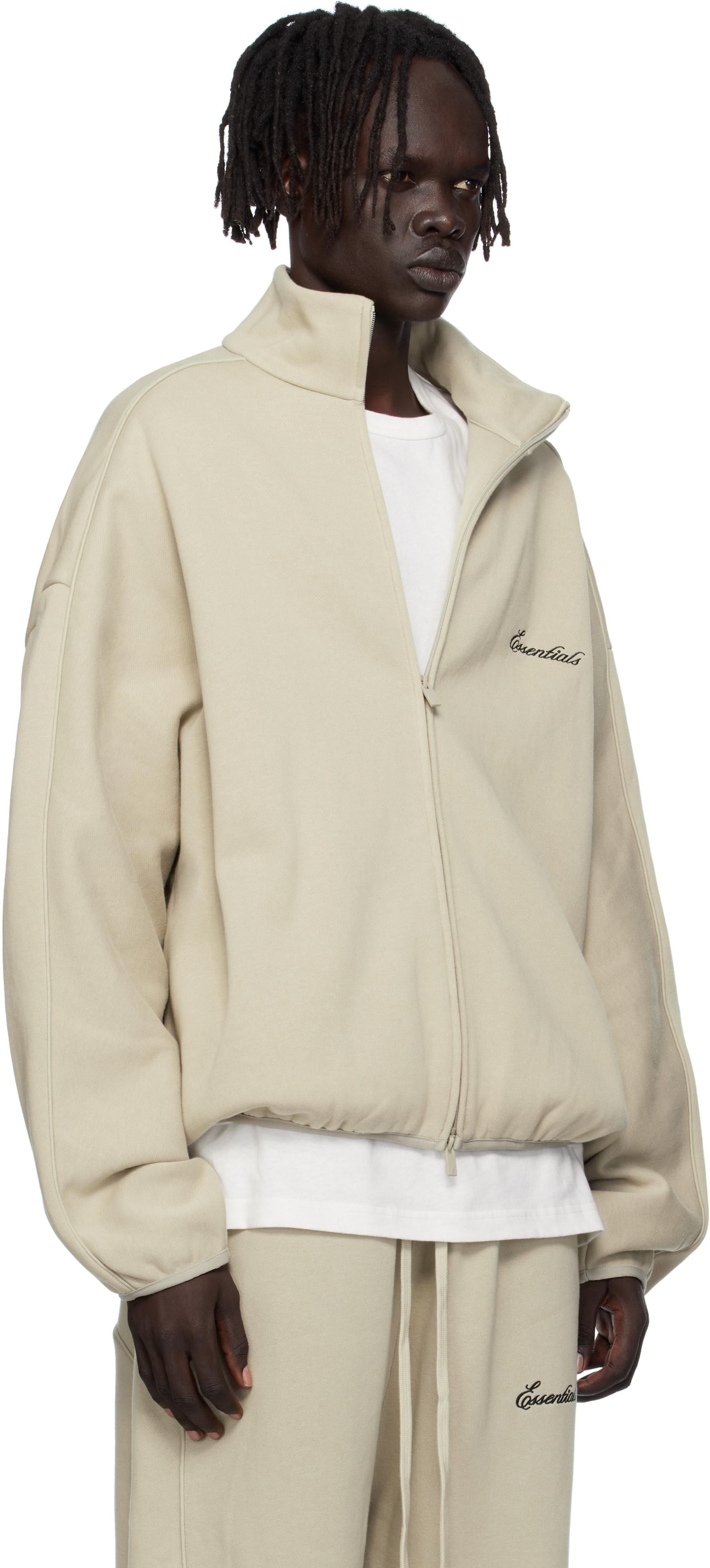 Fear of God ESSENTIALS: トープ Modern Fit フリース トラック