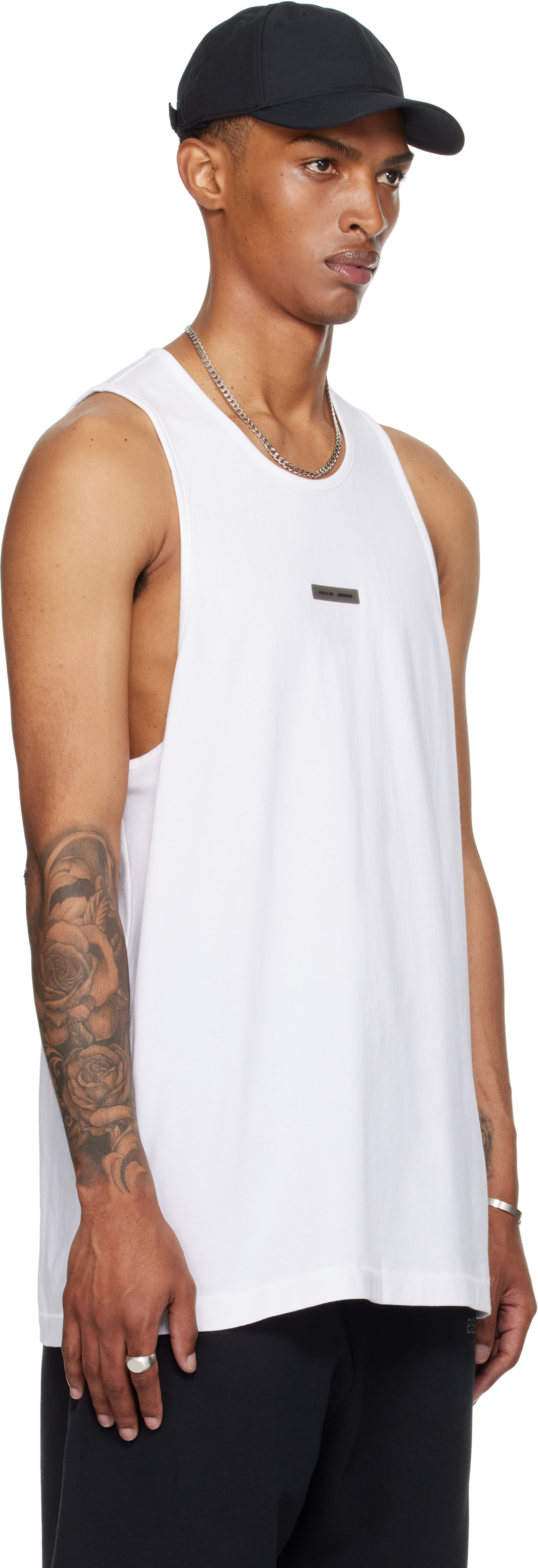 Fear of God ESSENTIALS: ホワイト Vintage Fit タンクトップ | SSENSE