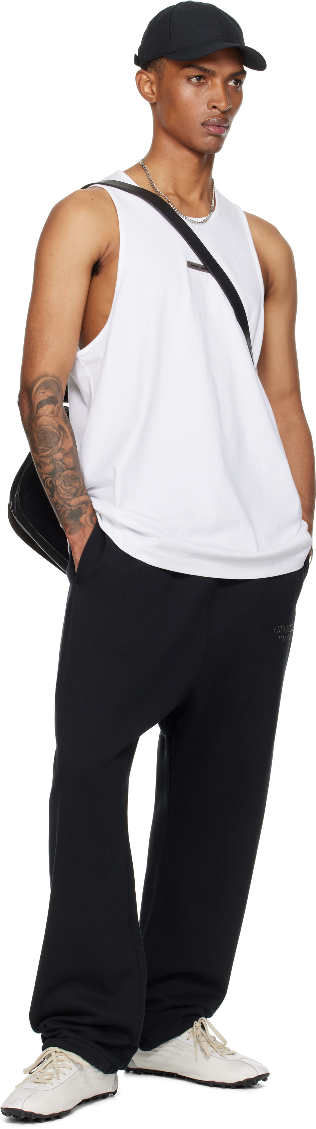 Fear of God ESSENTIALS: White Vintage Fit Tank Top | SSENSE