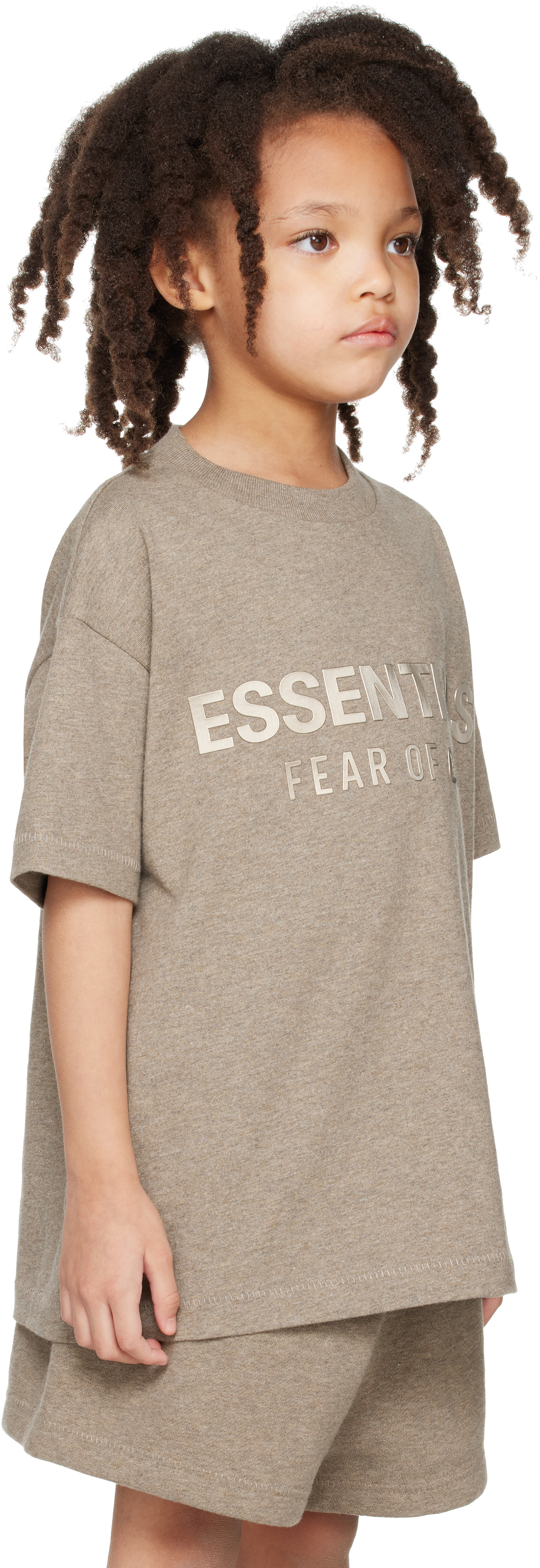 Fear of God ESSENTIALS - キッズ|ブラウン Classic Tシャツ