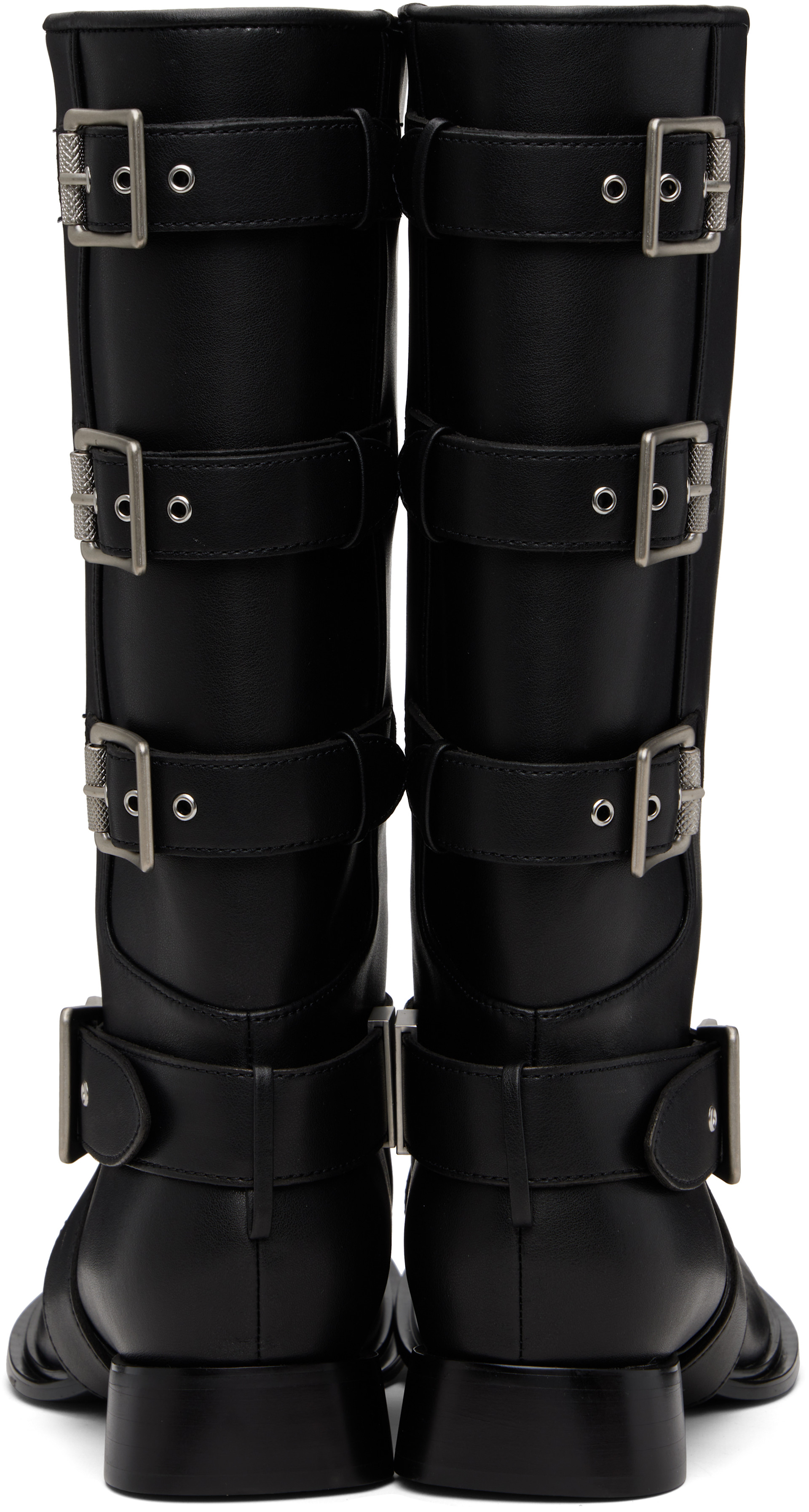 untitlab® - Bottes noires à boucles