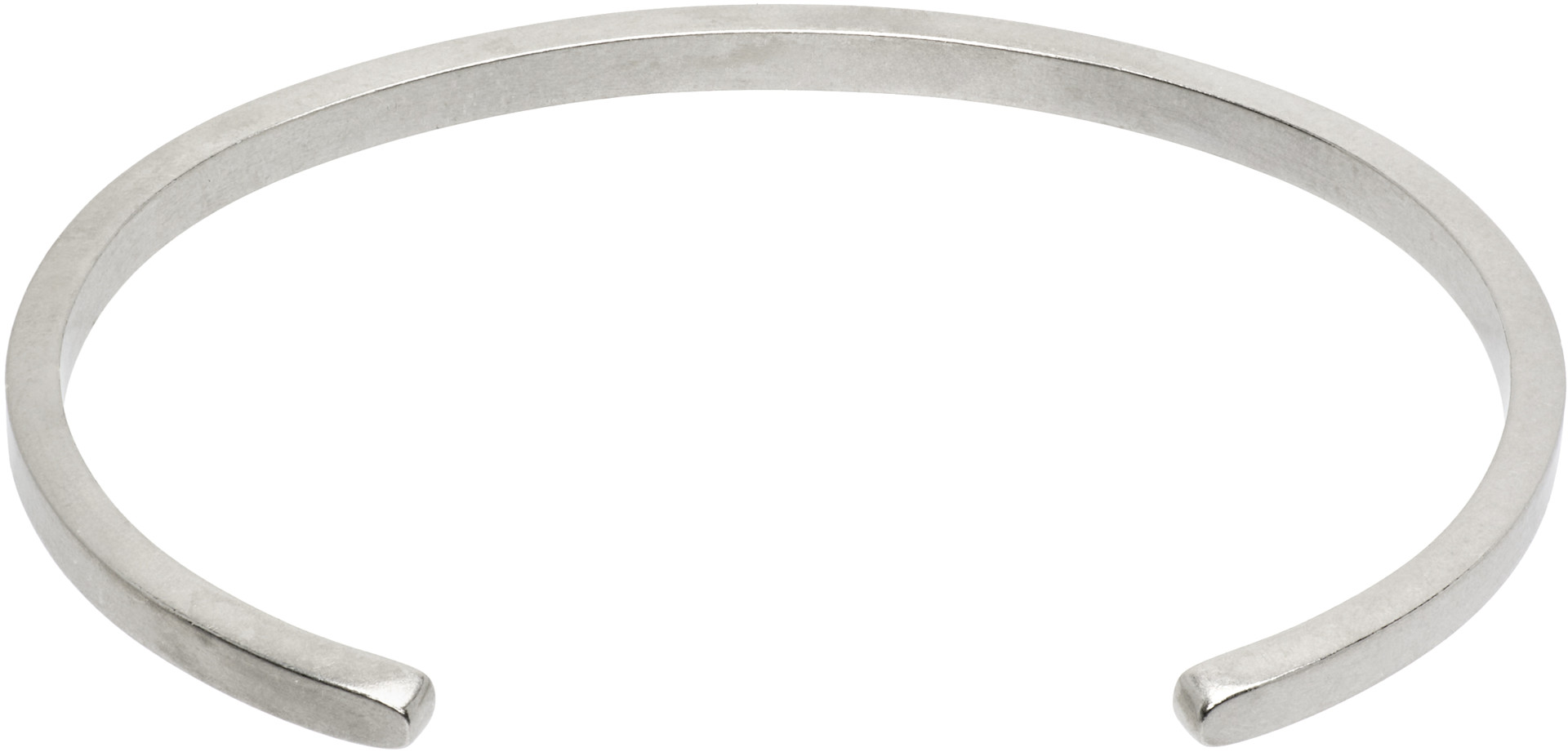 Maison Margiela: Logo Cuff Bracelet | SSENSE