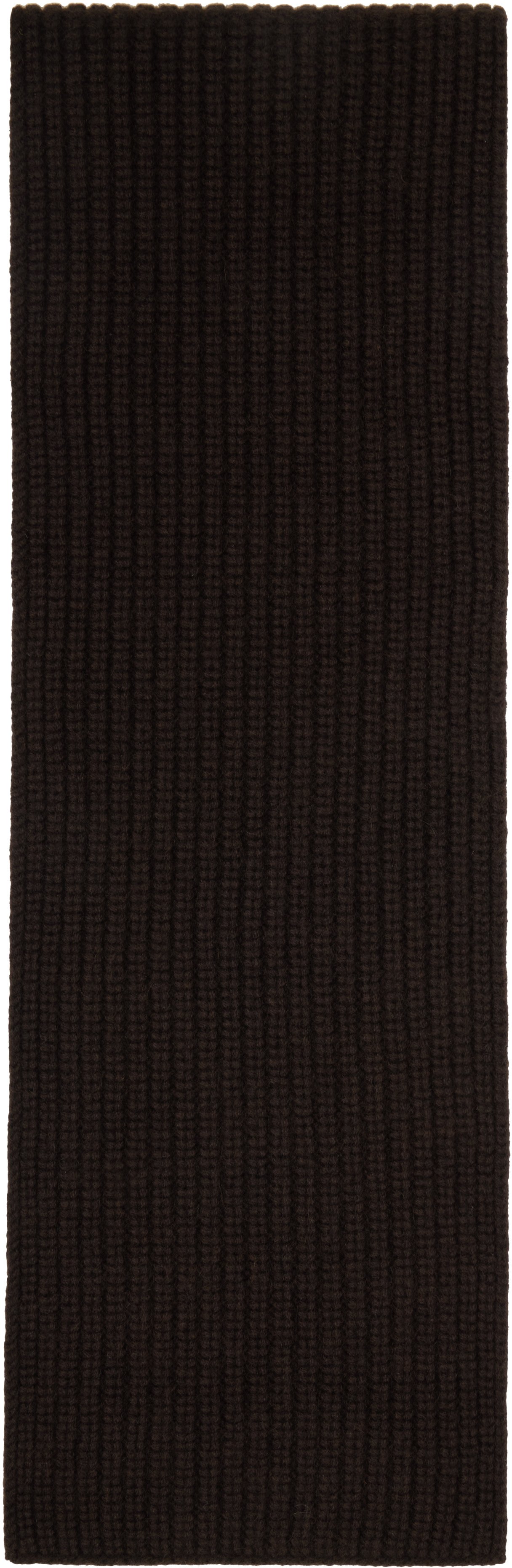 Maison Margiela - Écharpe brune en cachemire