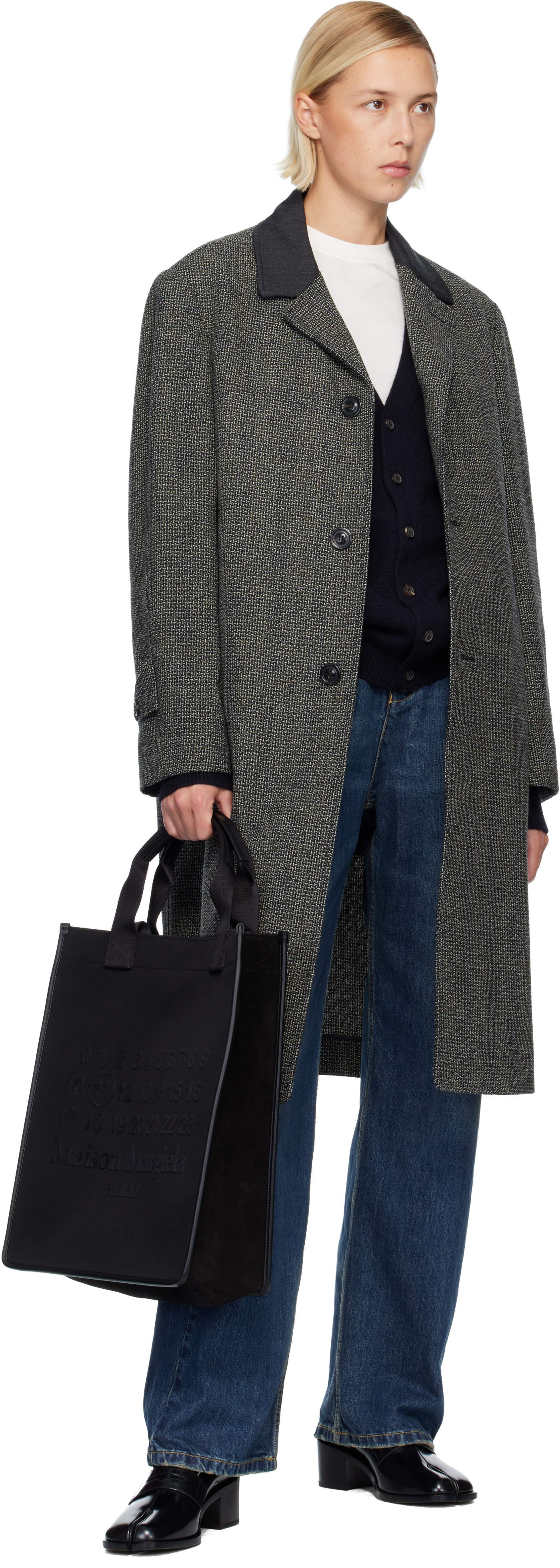 Maison Margiela - Cabas vertical noir