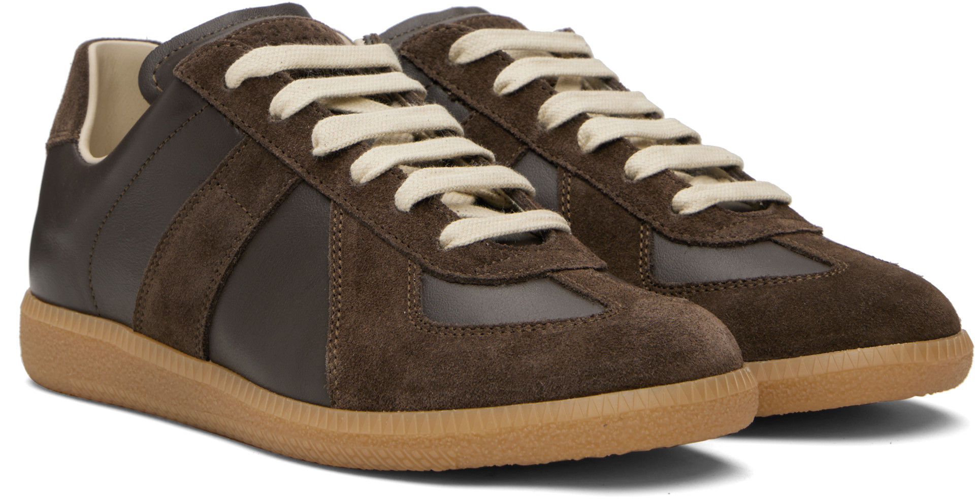 Maison Margiela - Baskets Replica brunes