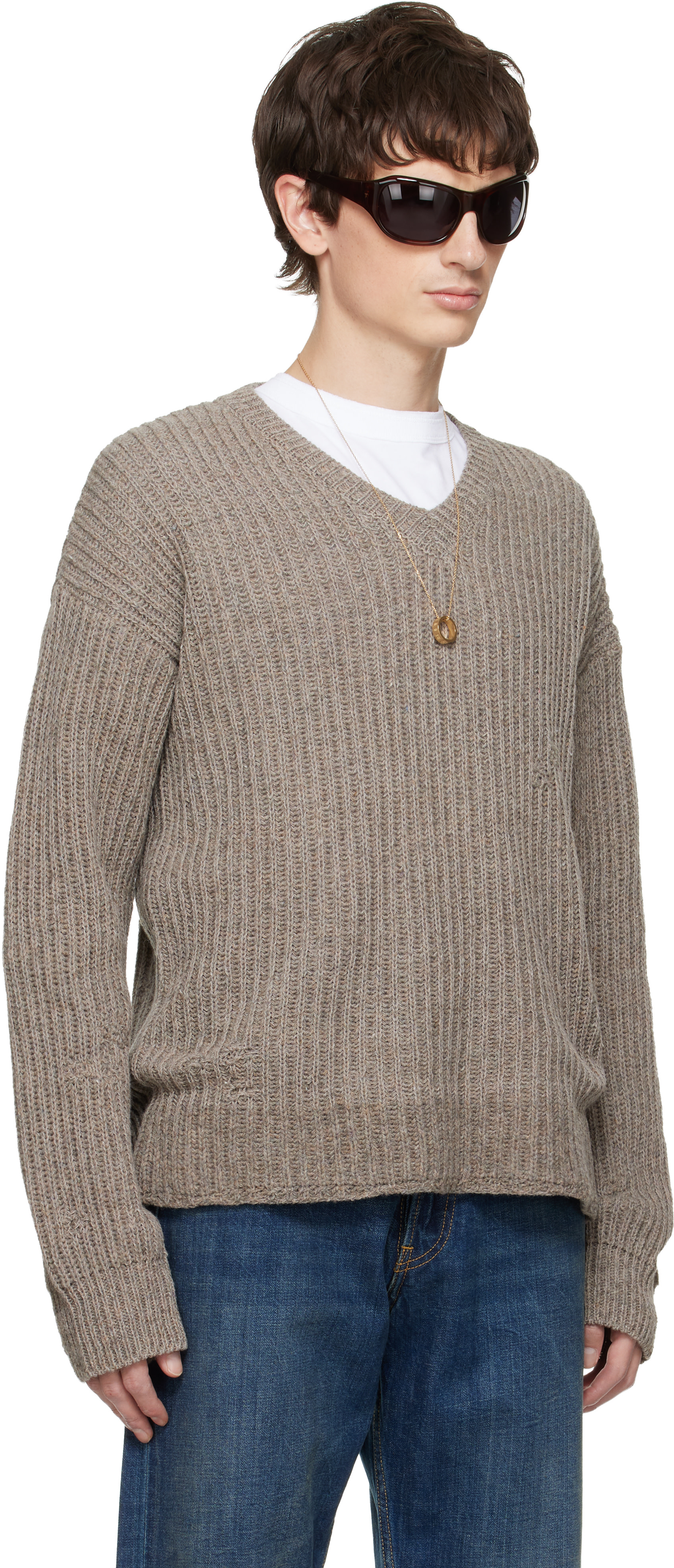 maison margiela マルジェラ　mohair knit tops L maison margiela マルジェラ mohair knit tops L 【公式通販】