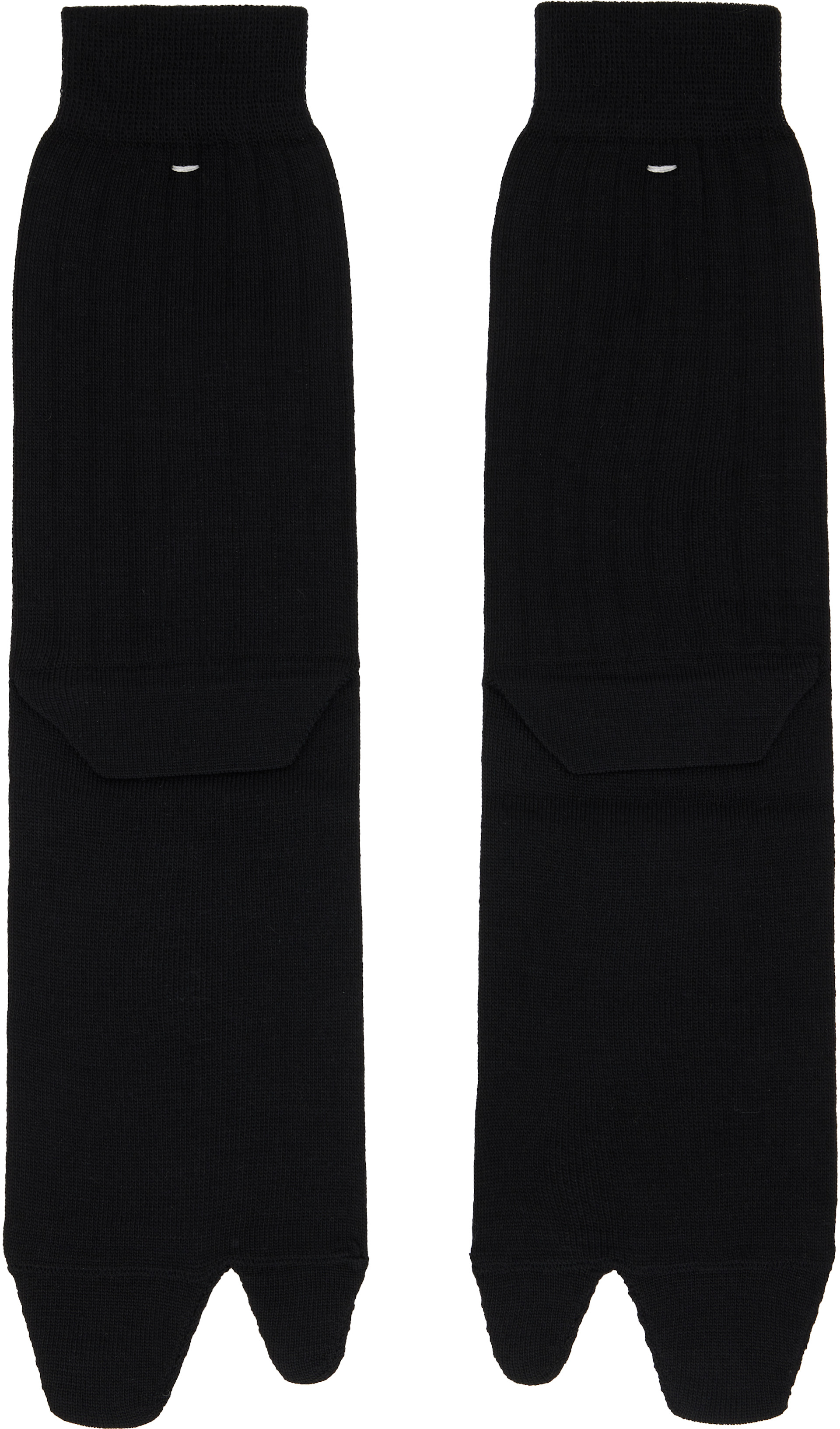 Maison Margiela - ブラック Bootleg Tabi ソックス
