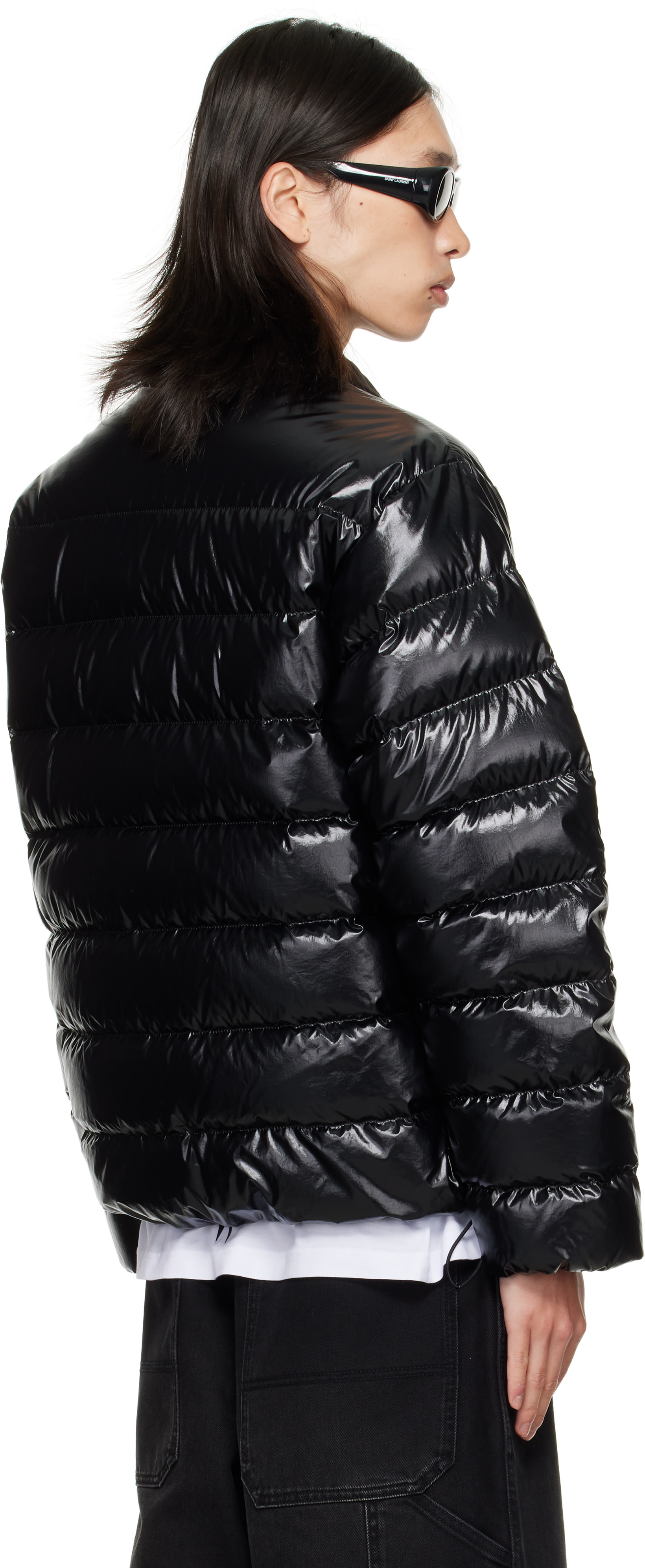 Moncler Genius: Moncler x A$AP Rocky ブラック Vardar シャツ ダウン
