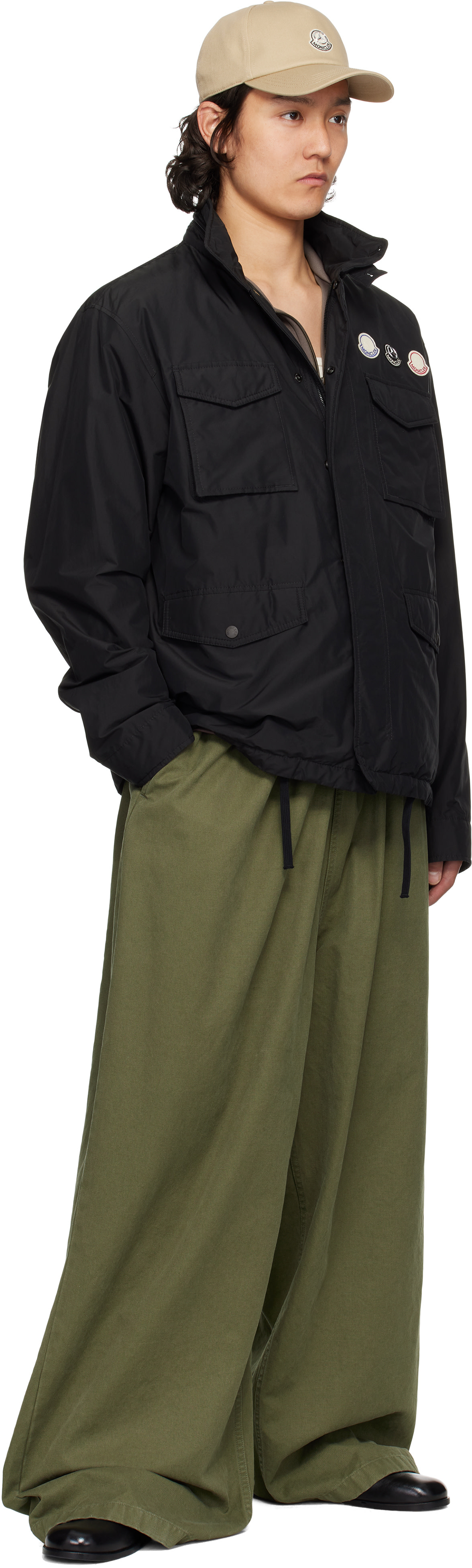 Moncler Genius: Mercedes-Benz by NIGO Black Orus Field Down Jacket