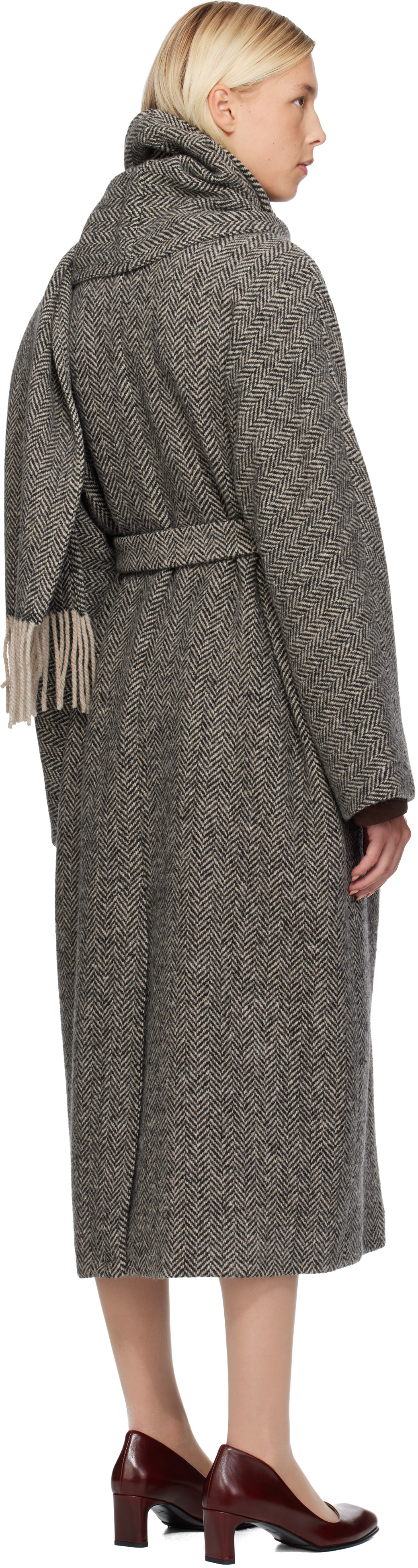 Weekend Max Mara: グレー Zenica コート | SSENSE 日本