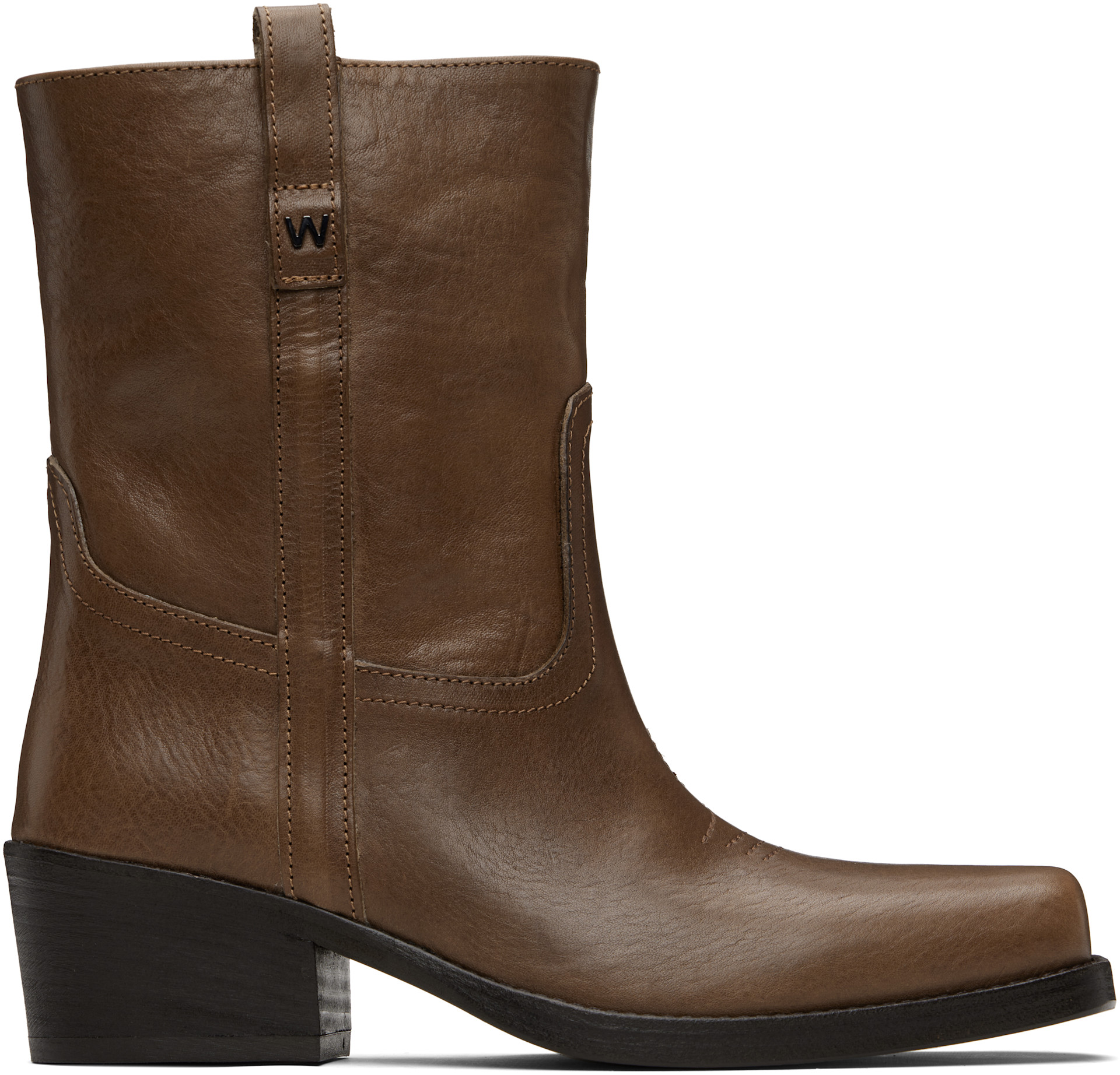 Weekend Max Mara - Bottes Ranch brunes