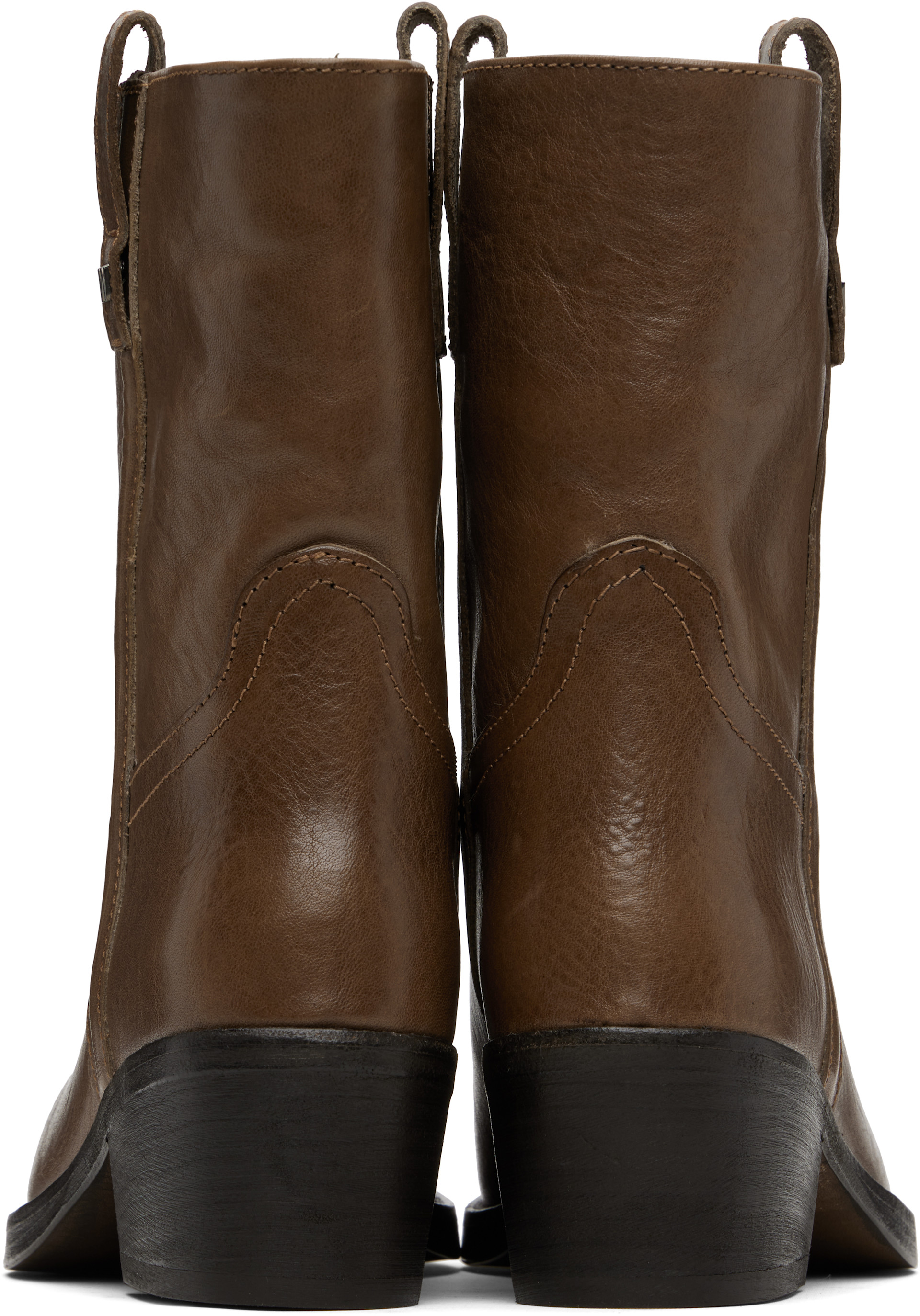 Weekend Max Mara - Bottes Ranch brunes