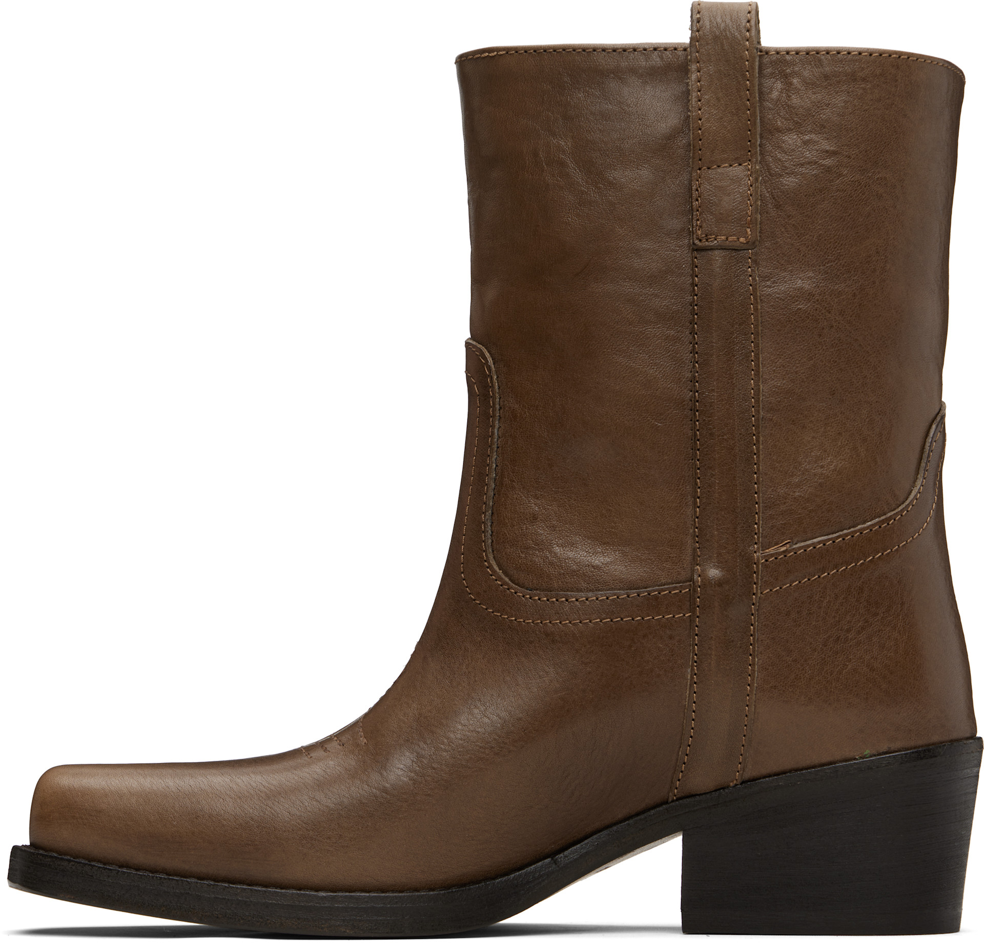 Weekend Max Mara - Bottes Ranch brunes