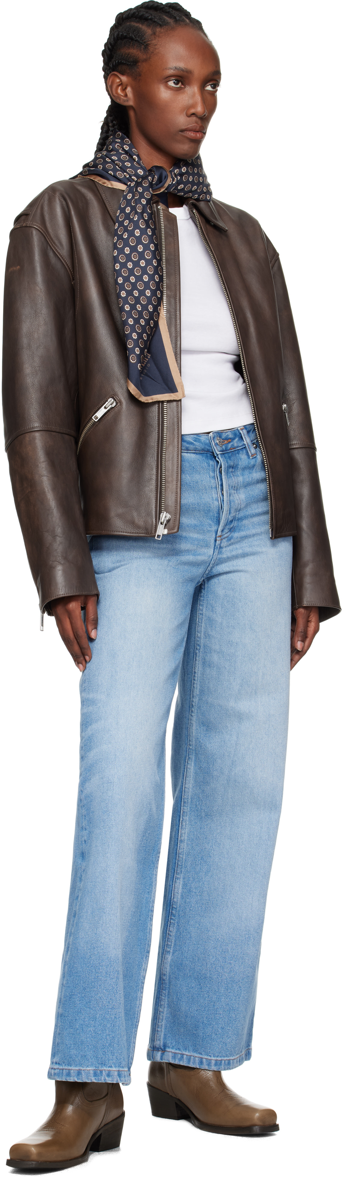 Weekend Max Mara - Bottes Ranch brunes
