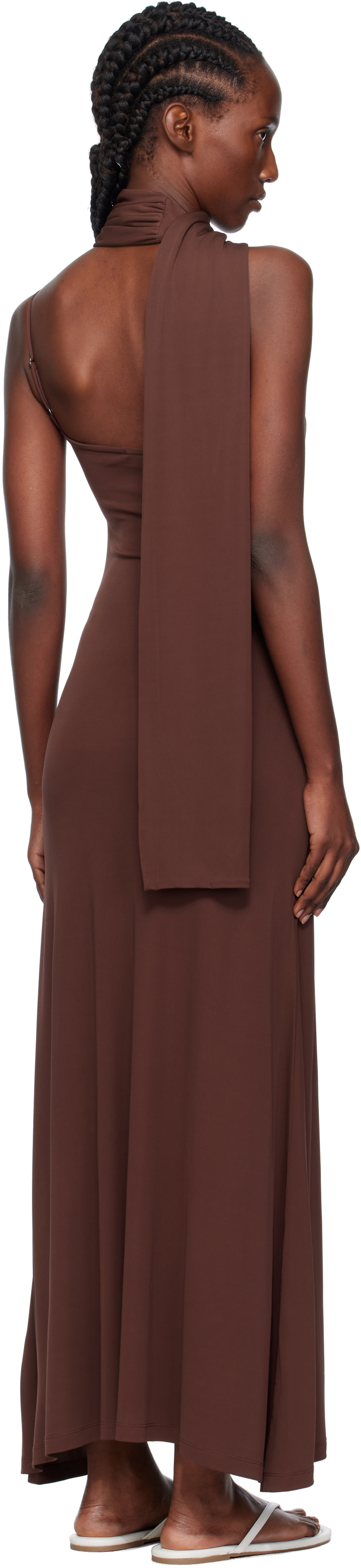 glitter dresses mini Plum Glitter Wrap Mini Dress main image 0