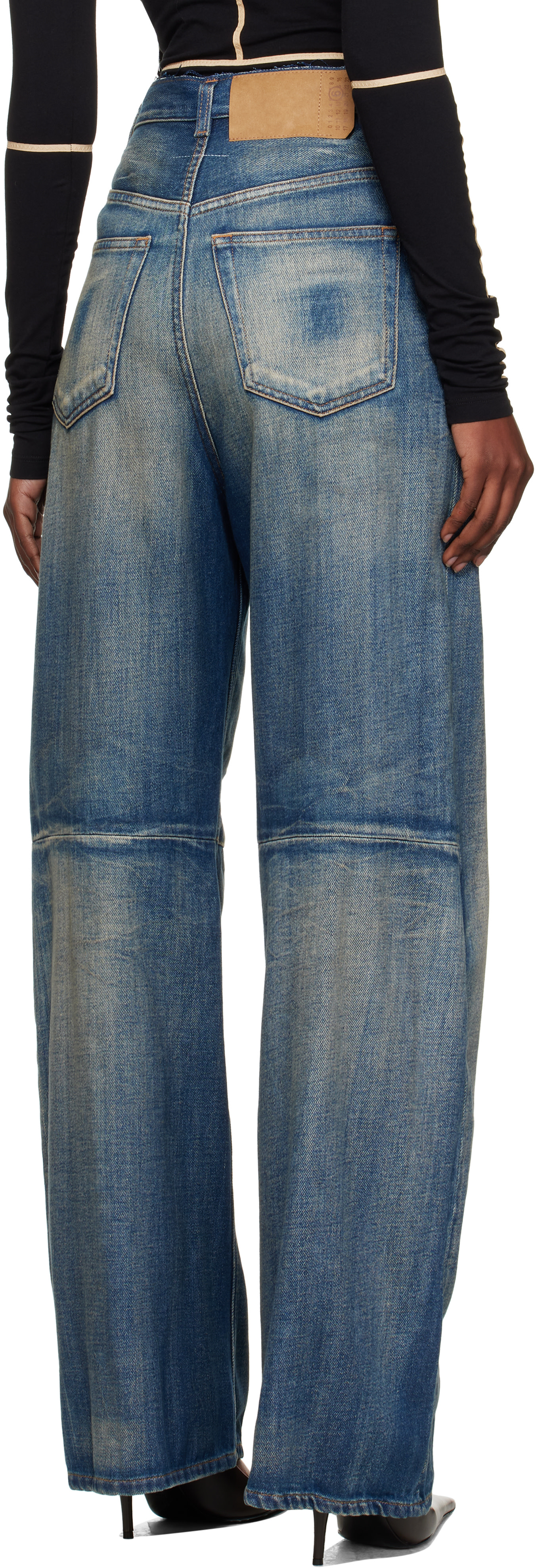 MM6 Maison Margiela - Jean ample bleu